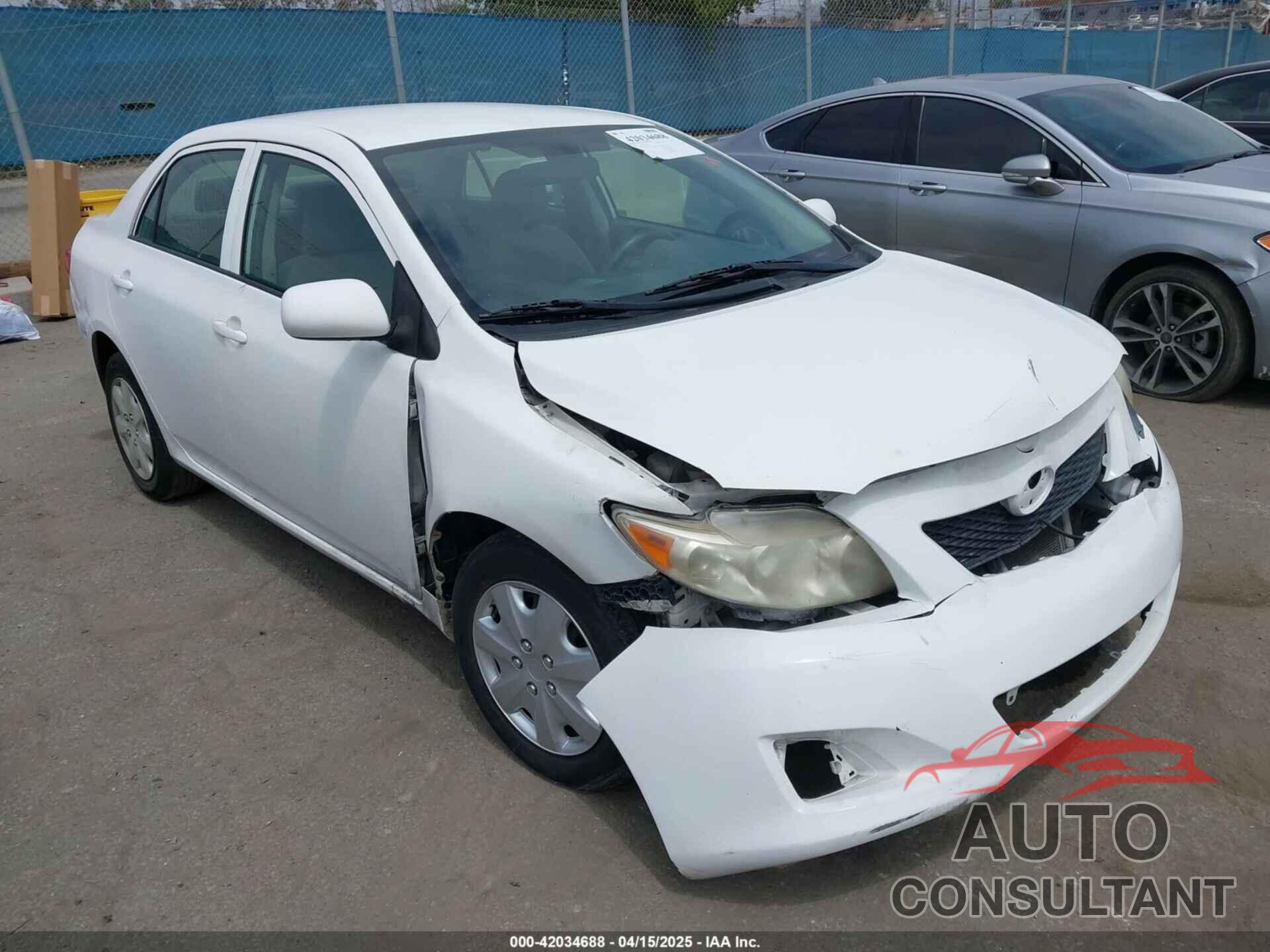 TOYOTA COROLLA 2010 - JTDBU4EE6AJ063009
