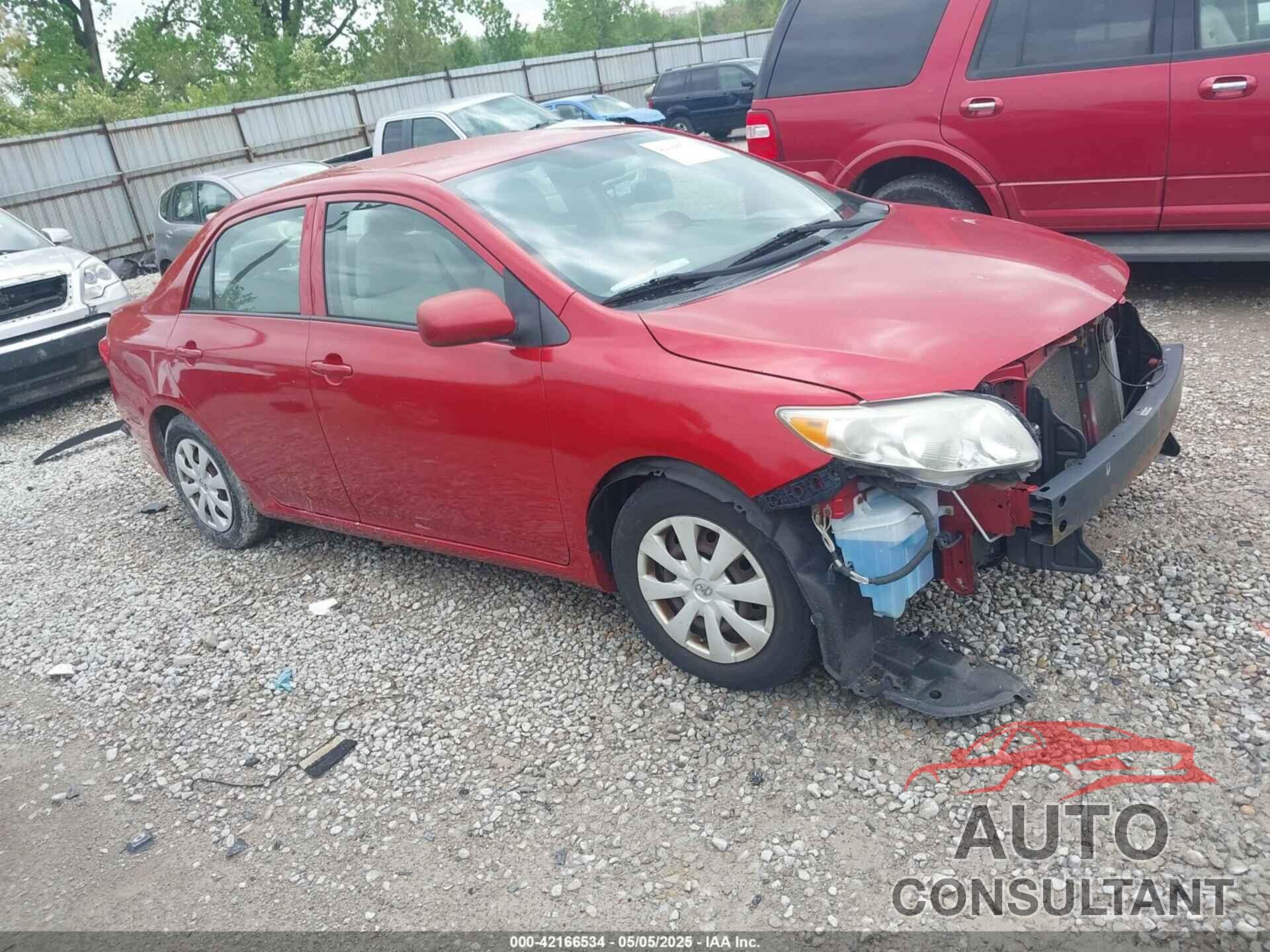 TOYOTA COROLLA 2009 - 1NXBU40E39Z083960