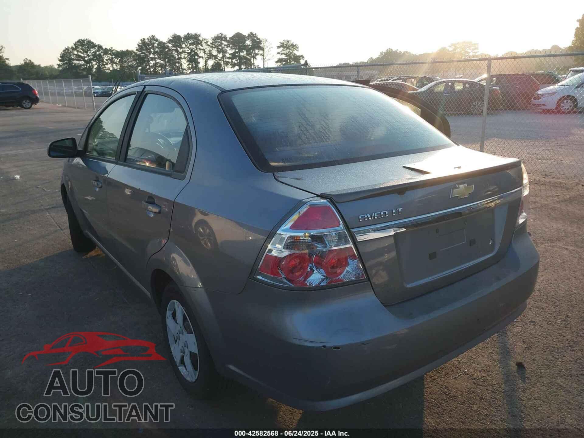 CHEVROLET AVEO 2011 - KL1TD5DE9BB211488