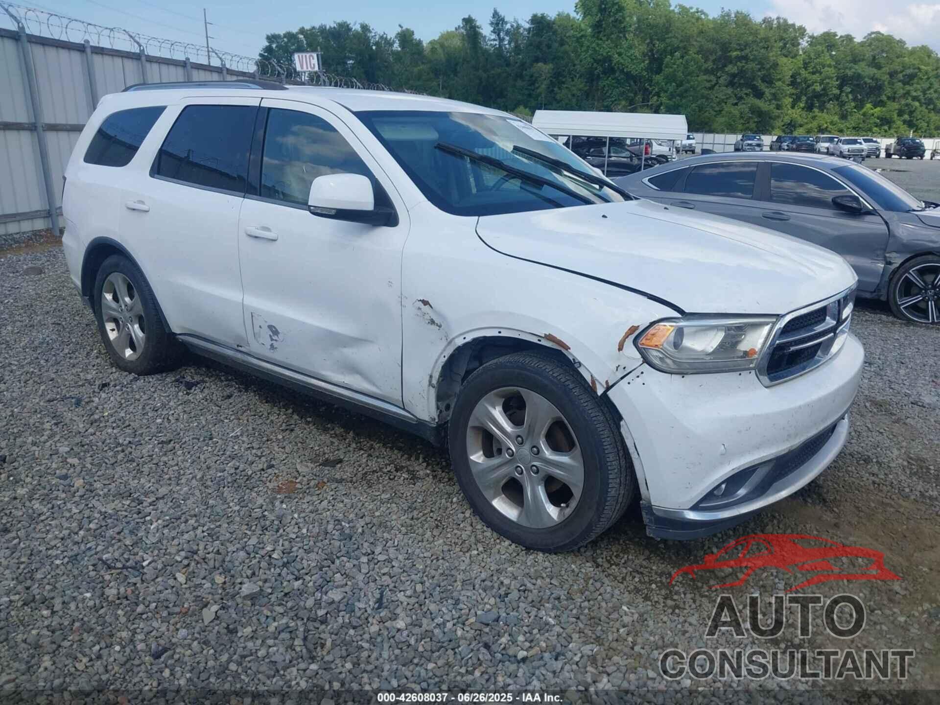 DODGE DURANGO 2014 - 1C4RDHDG2EC374455
