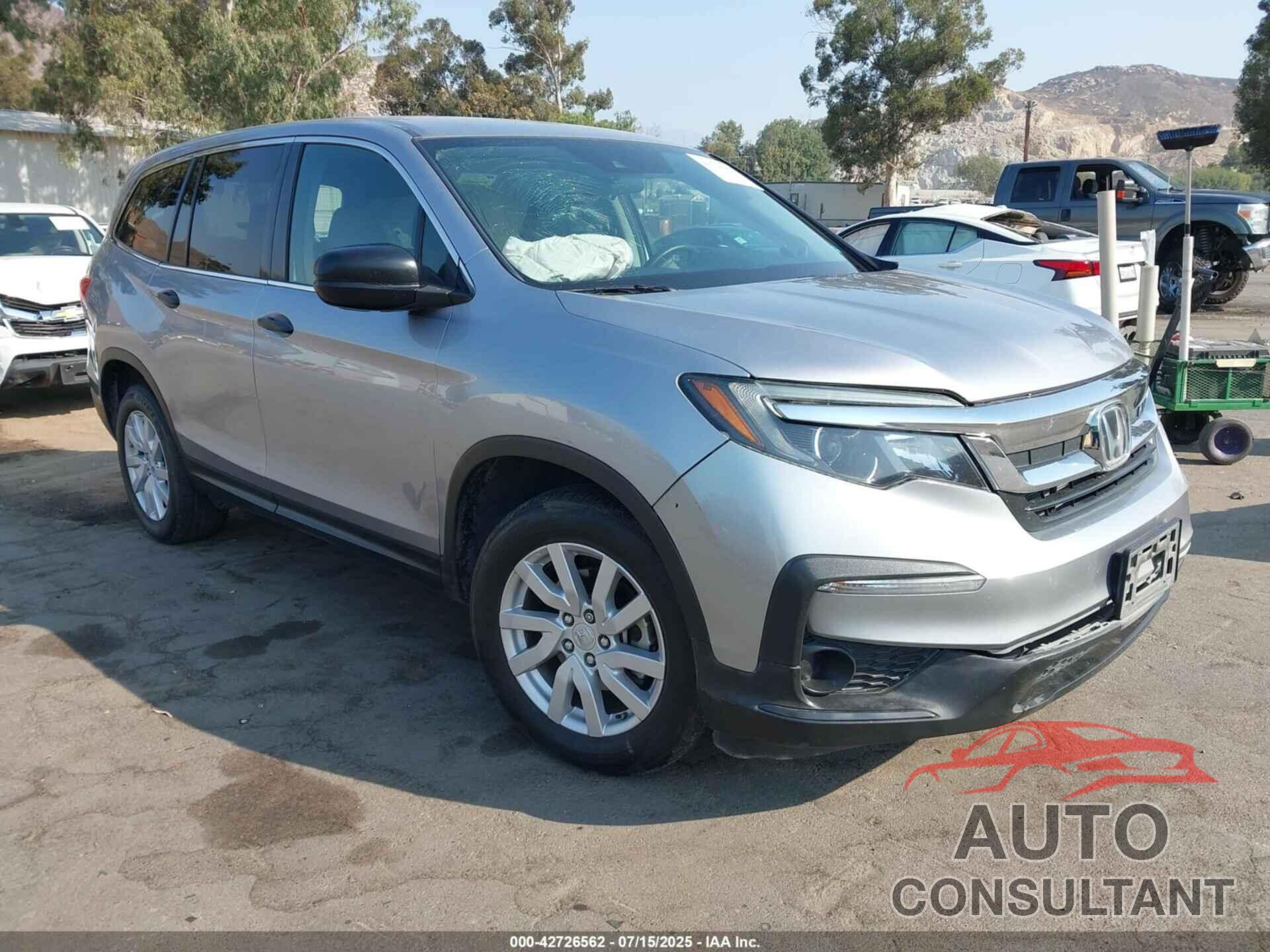 HONDA PILOT 2020 - 5FNYF5H13LB023869