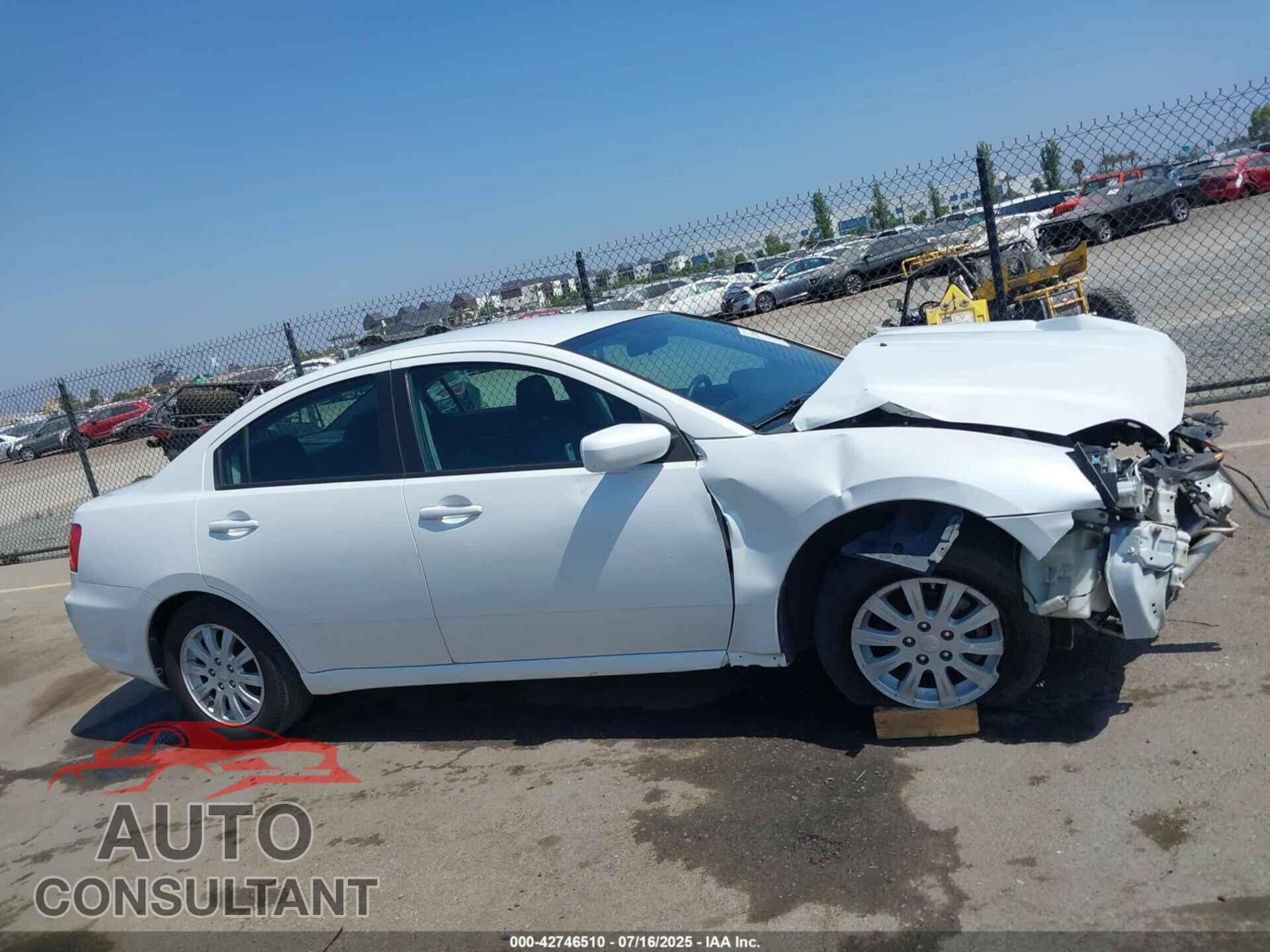 MITSUBISHI GALANT 2012 - 4A32B2FF0CE016696
