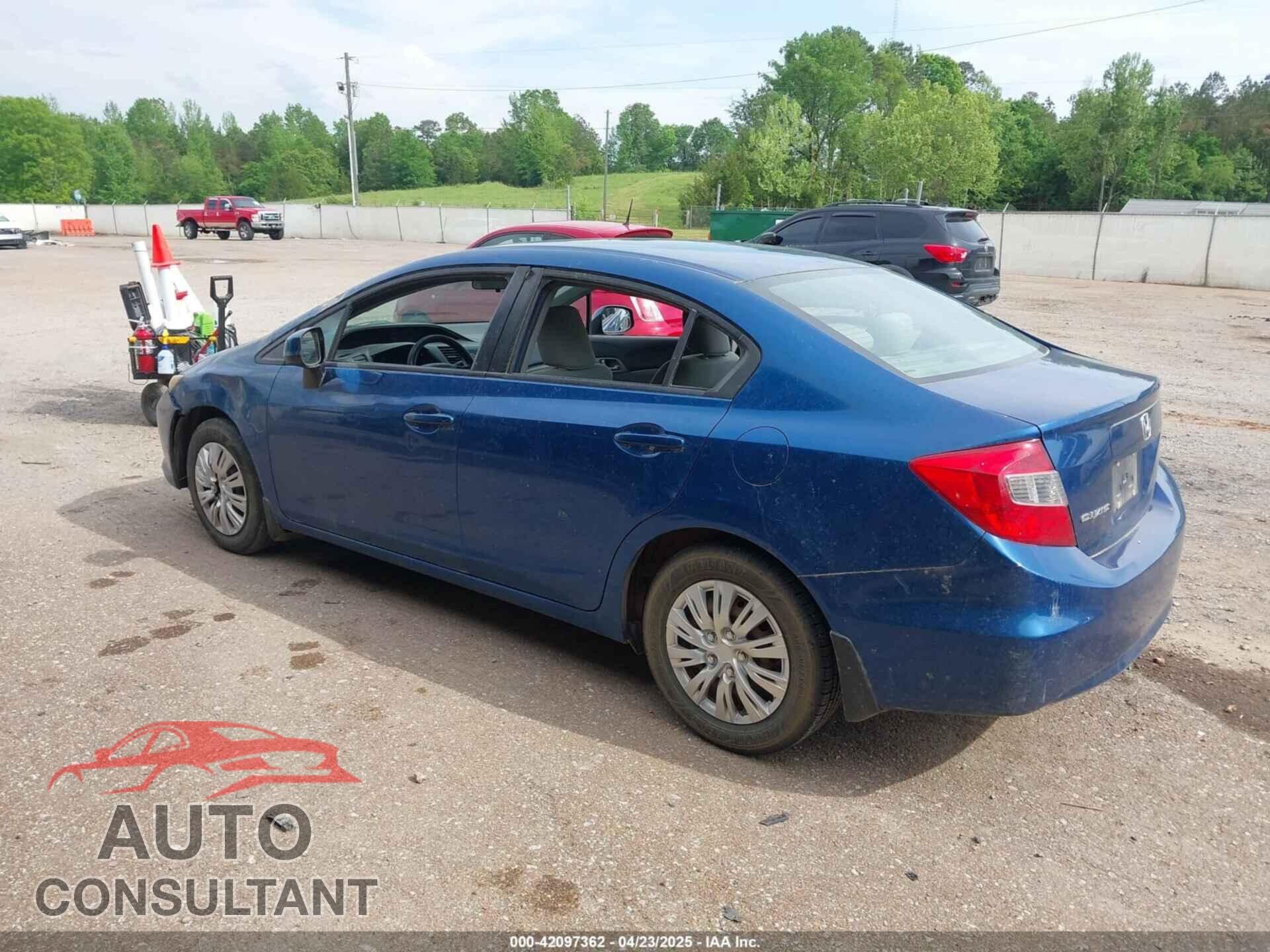 HONDA CIVIC 2012 - 19XFB2F57CE005209