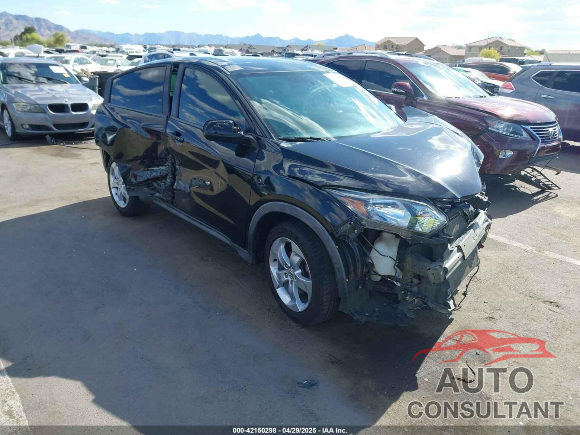 HONDA HR-V 2016 - 3CZRU5H39GM735536