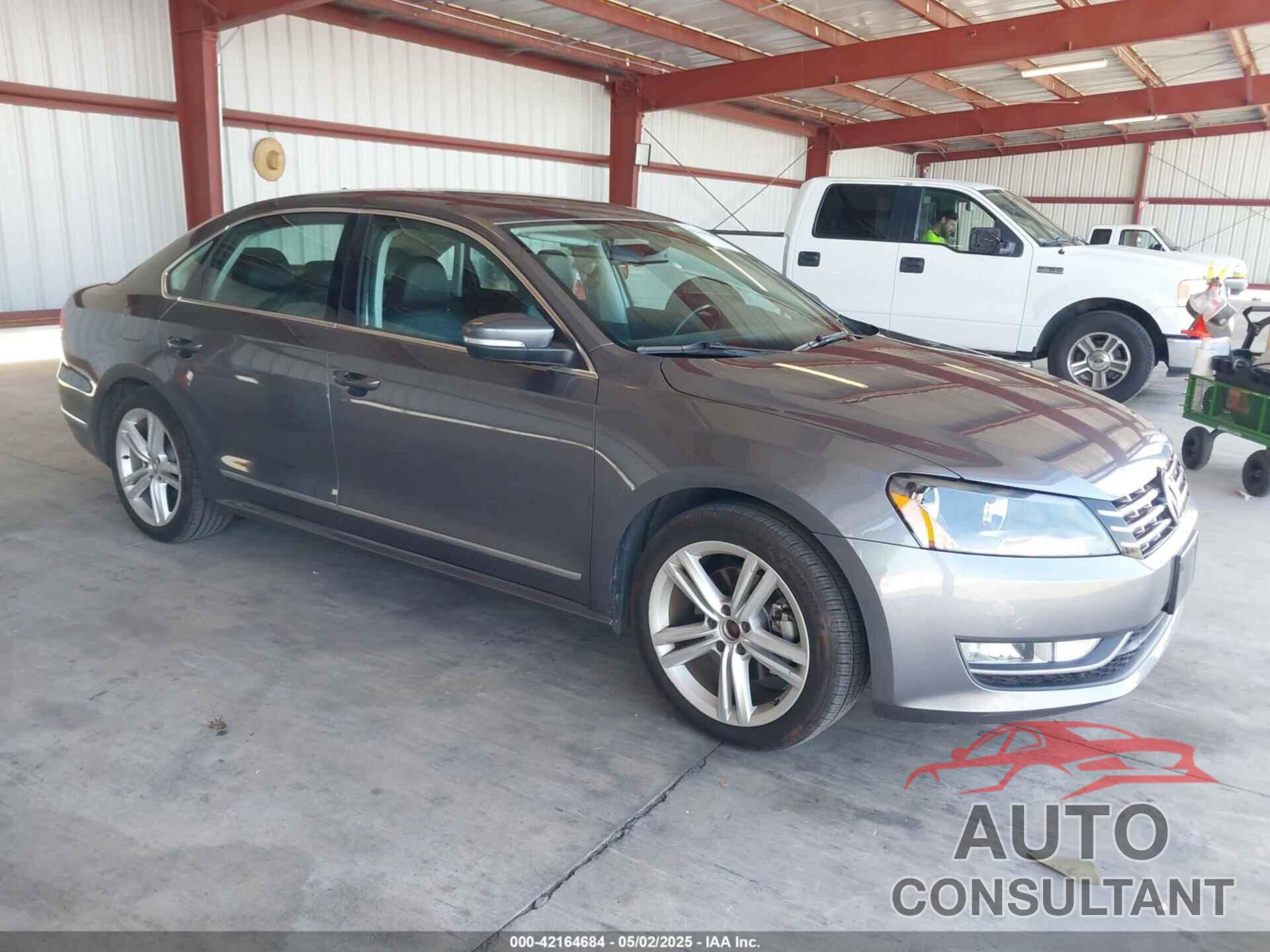 VOLKSWAGEN PASSAT 2013 - 1VWCN7A38DC065857