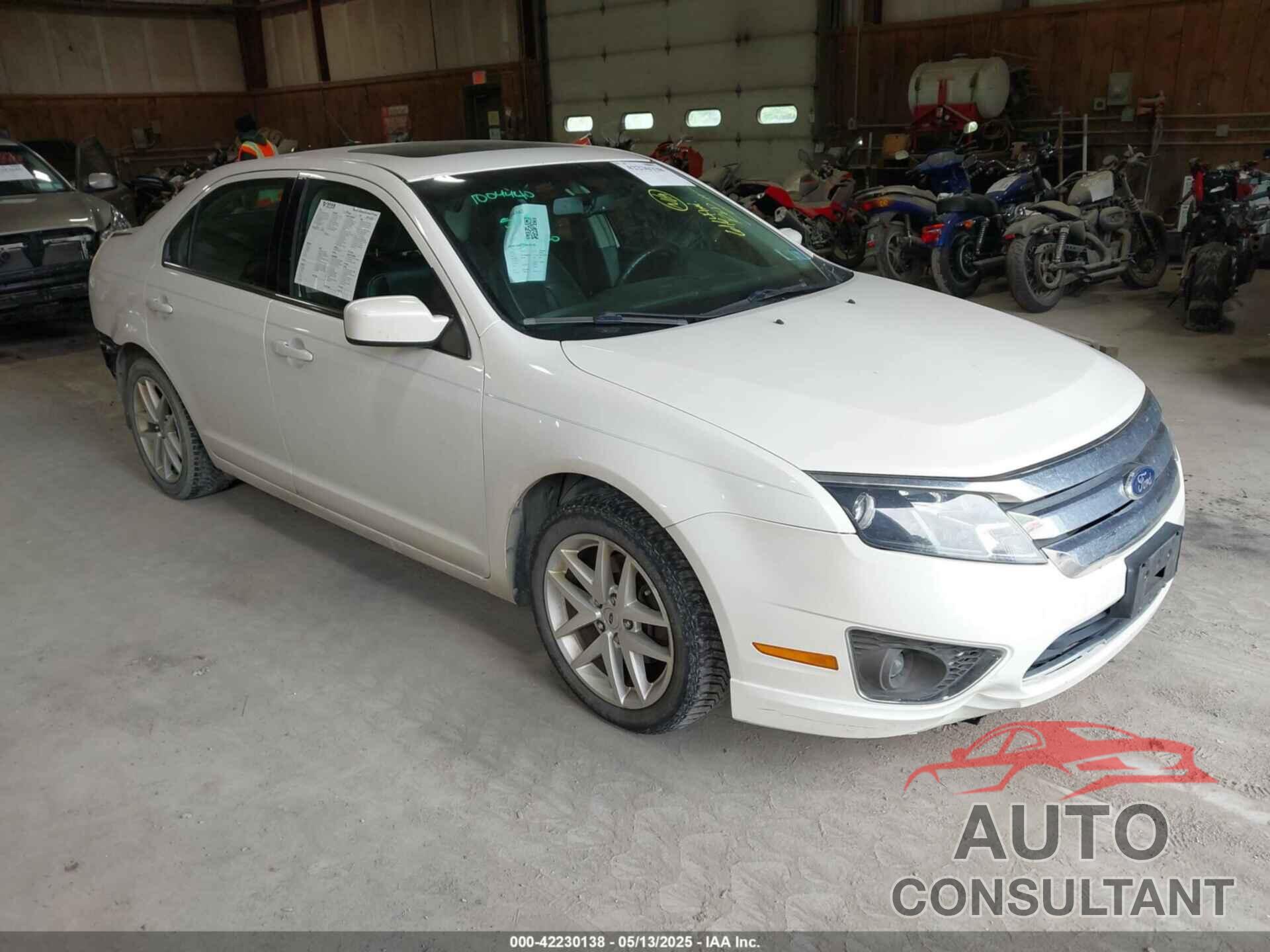 FORD FUSION 2010 - 3FAHP0JG0AR308979