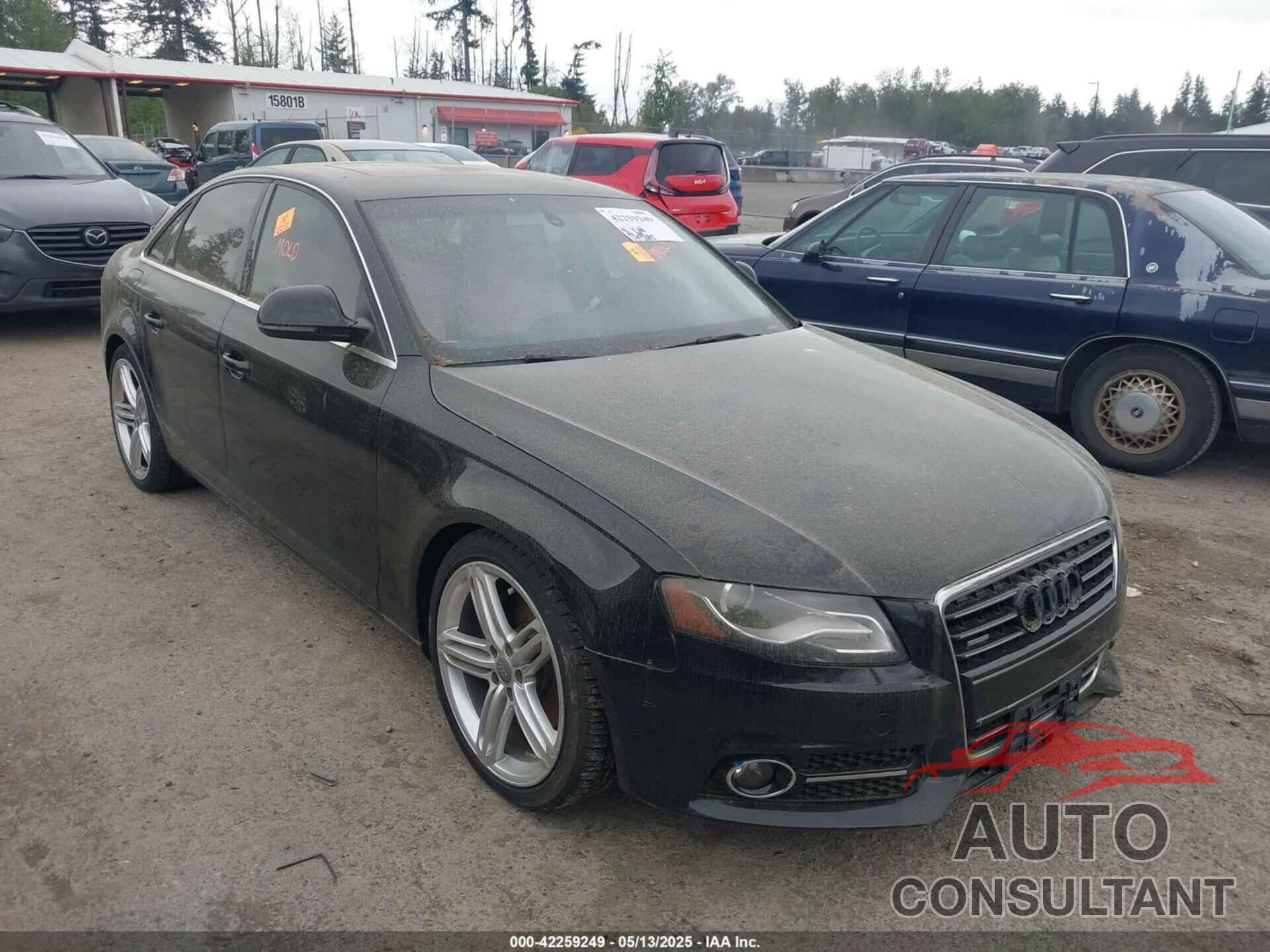 AUDI A4 2009 - WAUMK78K99N045557