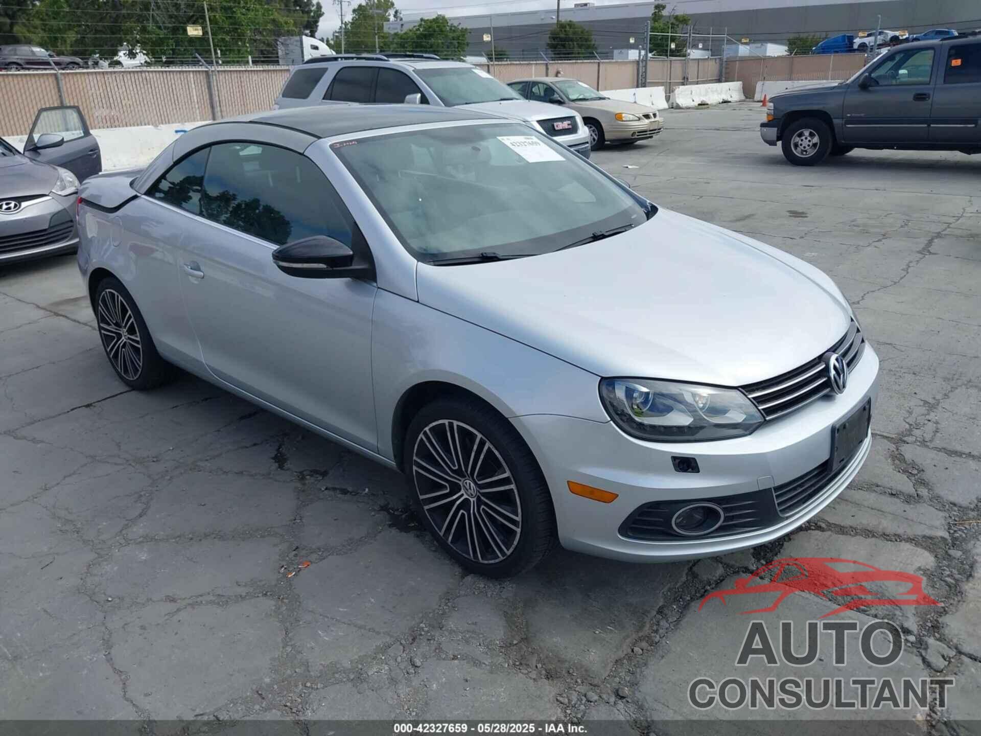 VOLKSWAGEN EOS 2013 - WVWBW8AH9DV009377