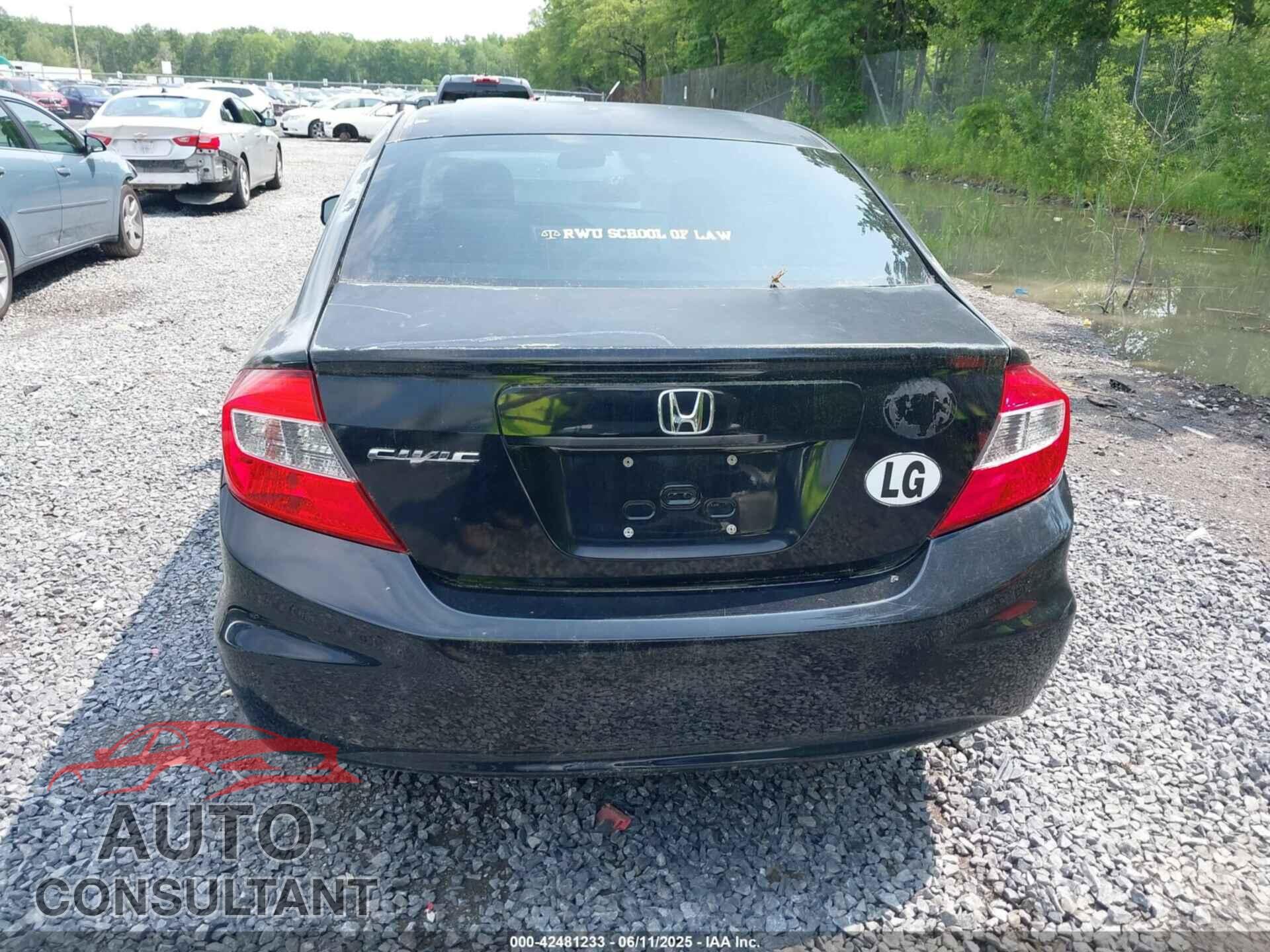 HONDA CIVIC 2012 - 2HGFB2F86CH522503