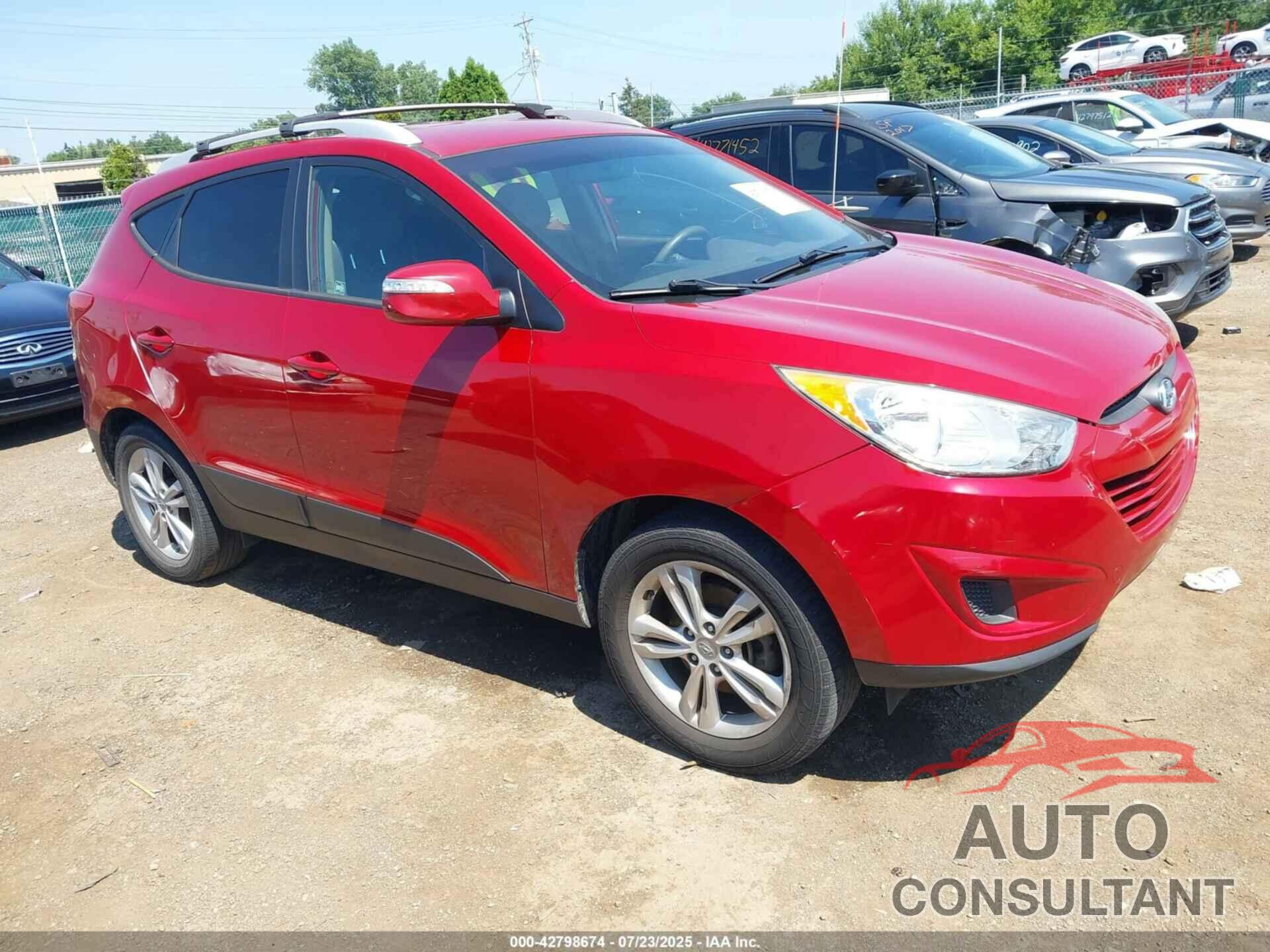 HYUNDAI TUCSON 2012 - KM8JU3AC6CU459786