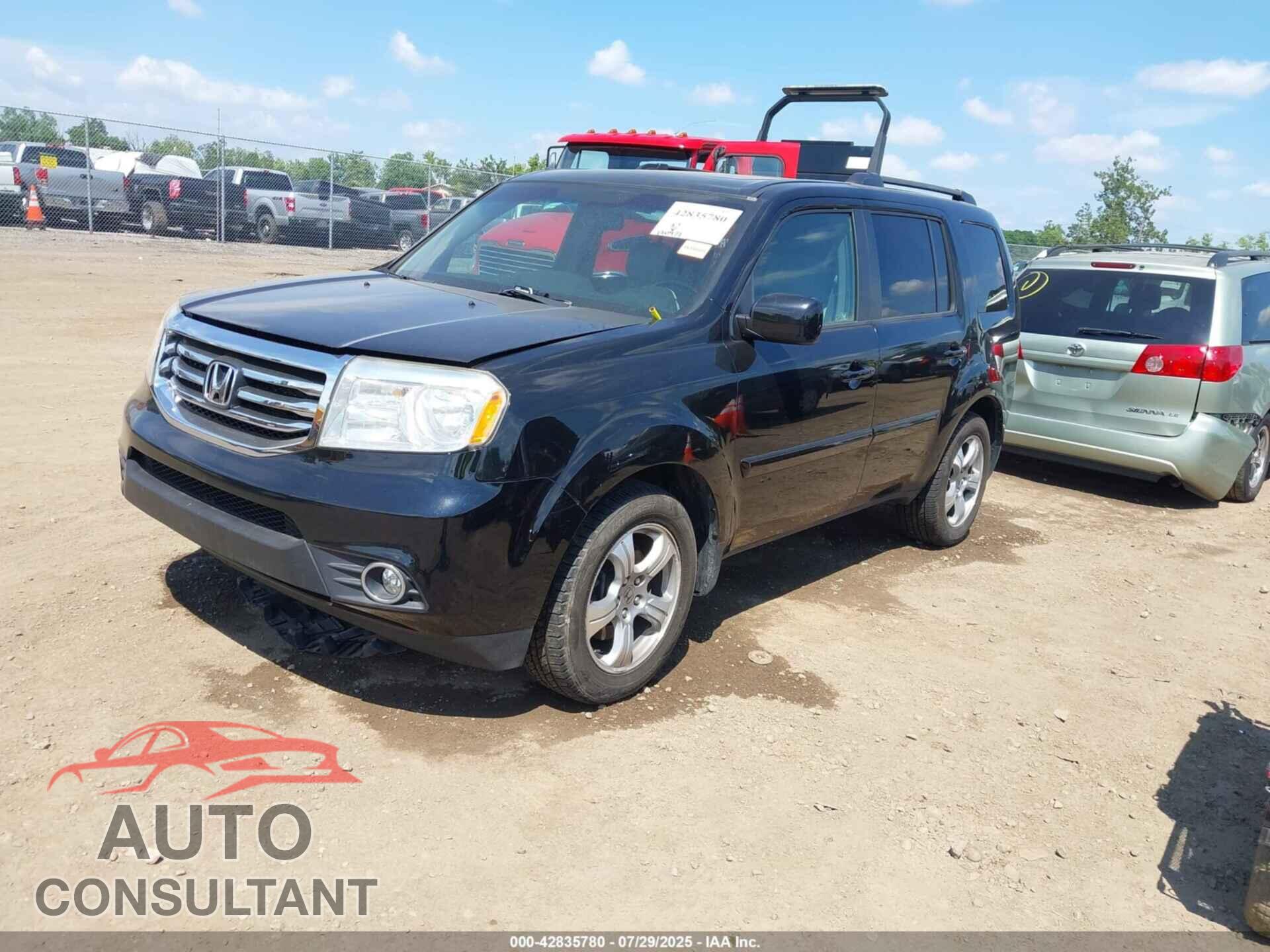 HONDA PILOT 2012 - 5FNYF4H60CB018392
