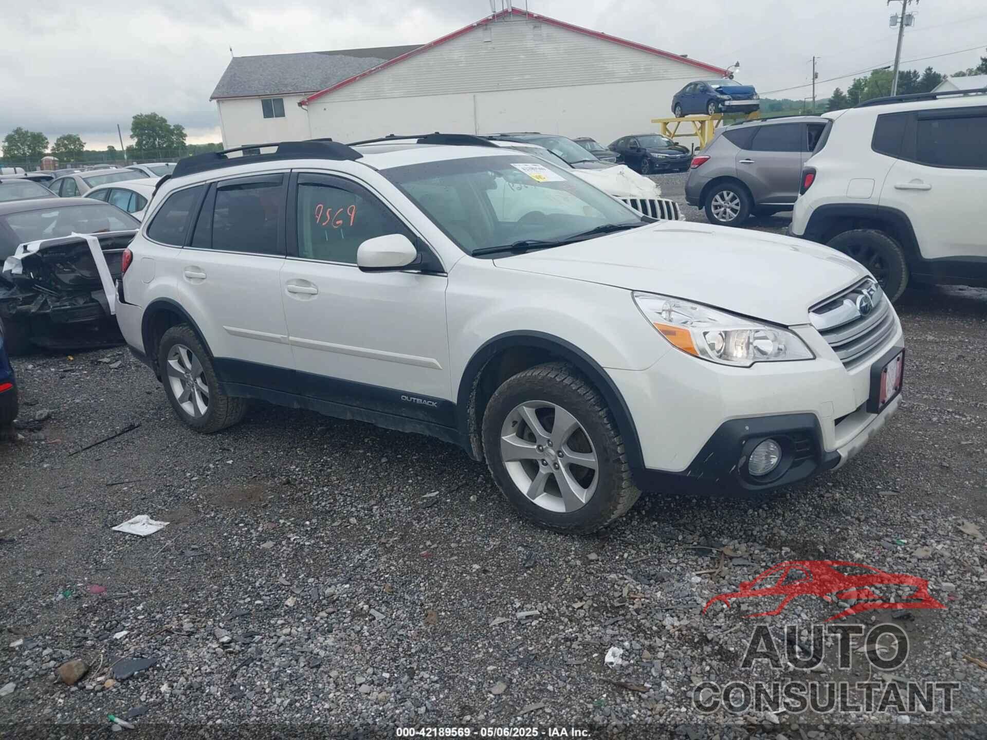 SUBARU OUTBACK 2013 - 4S4BRBKC9D3311492
