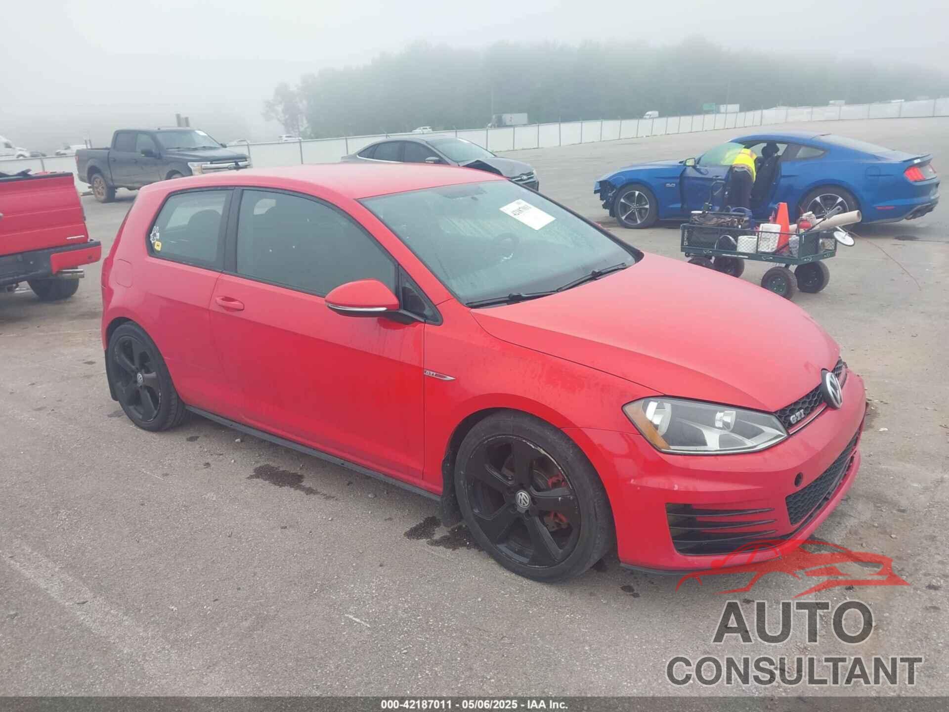 VOLKSWAGEN GOLF GTI 2015 - 3VWYT7AU4FM051279