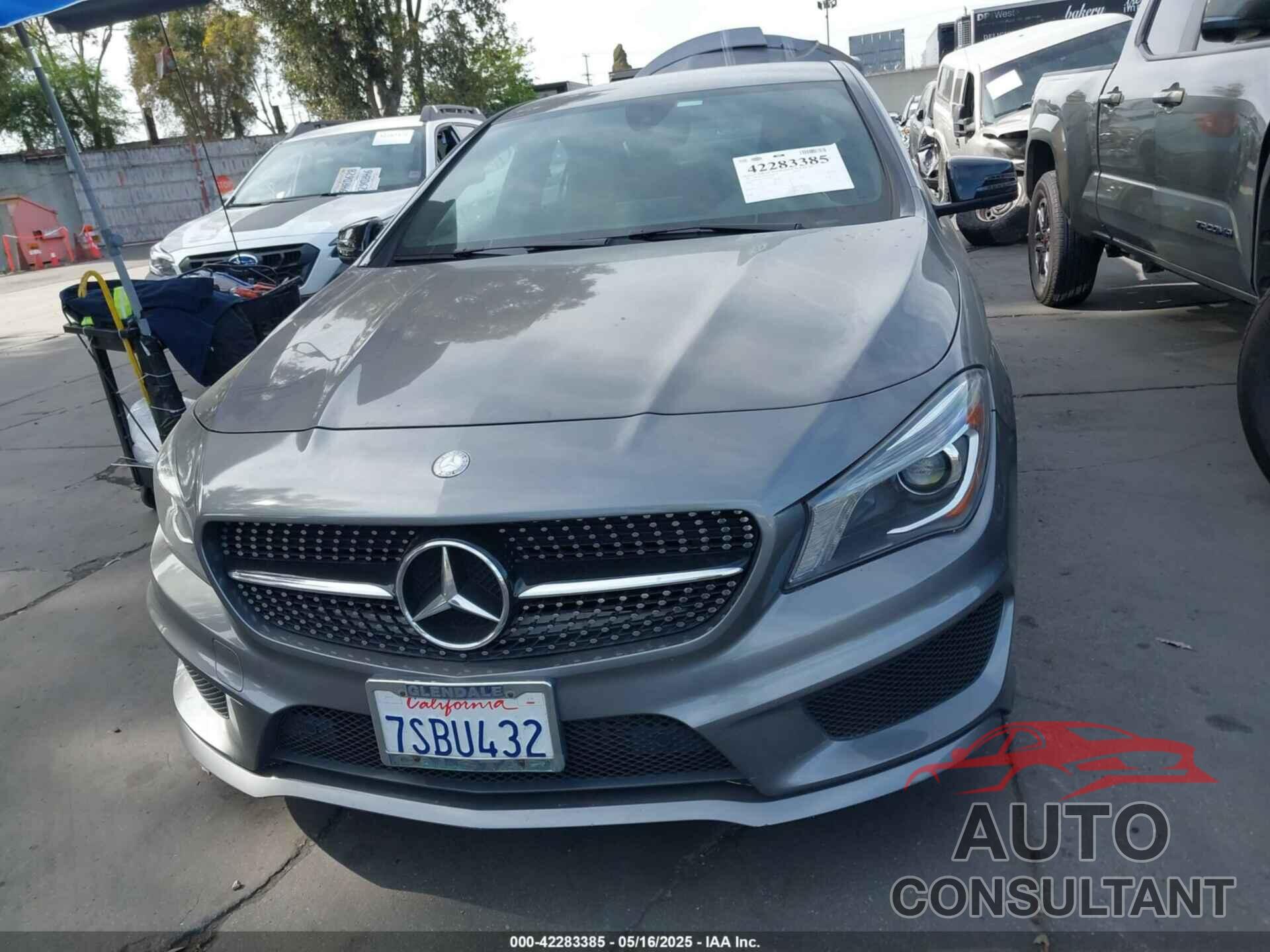MERCEDES-BENZ CLA 250 2016 - WDDSJ4EBXGN317116