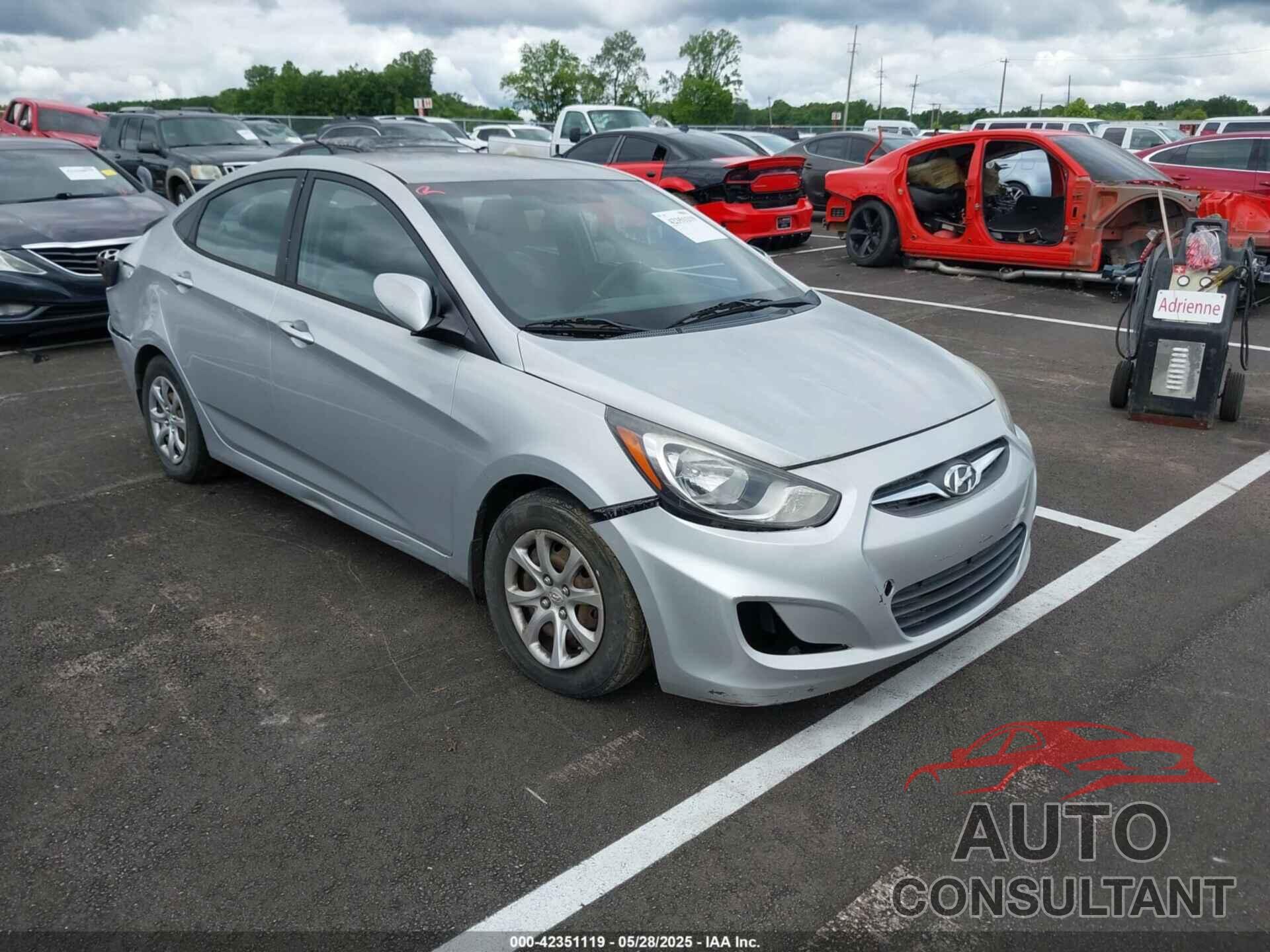 HYUNDAI ACCENT 2014 - KMHCT4AE5EU744341