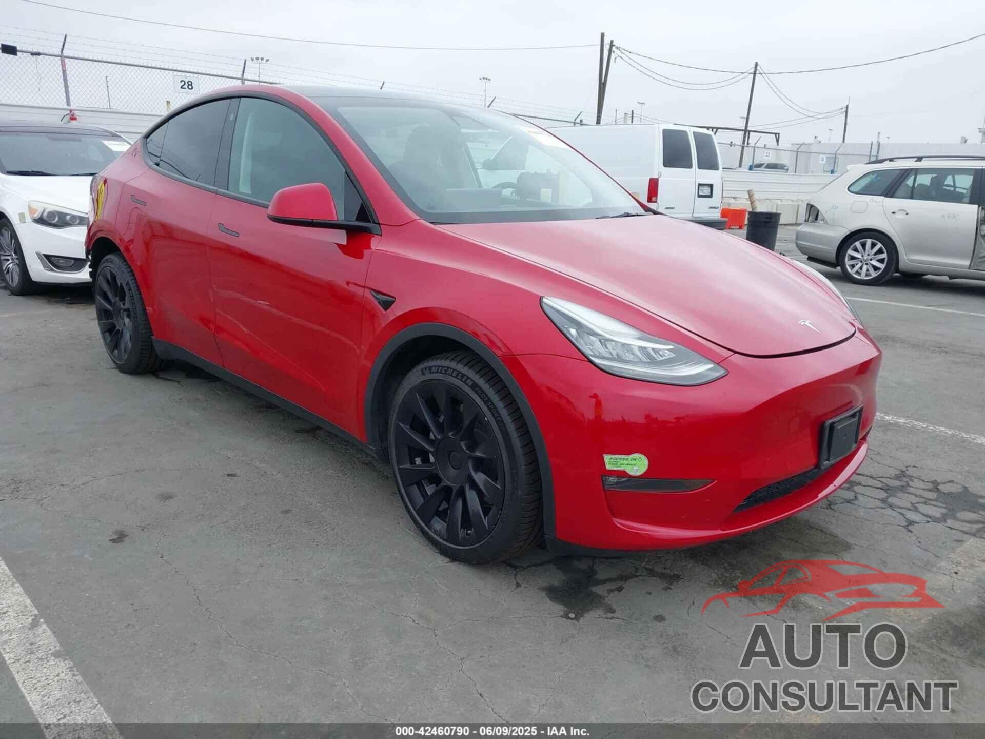TESLA MODEL Y 2022 - 7SAYGDEE4NF403890