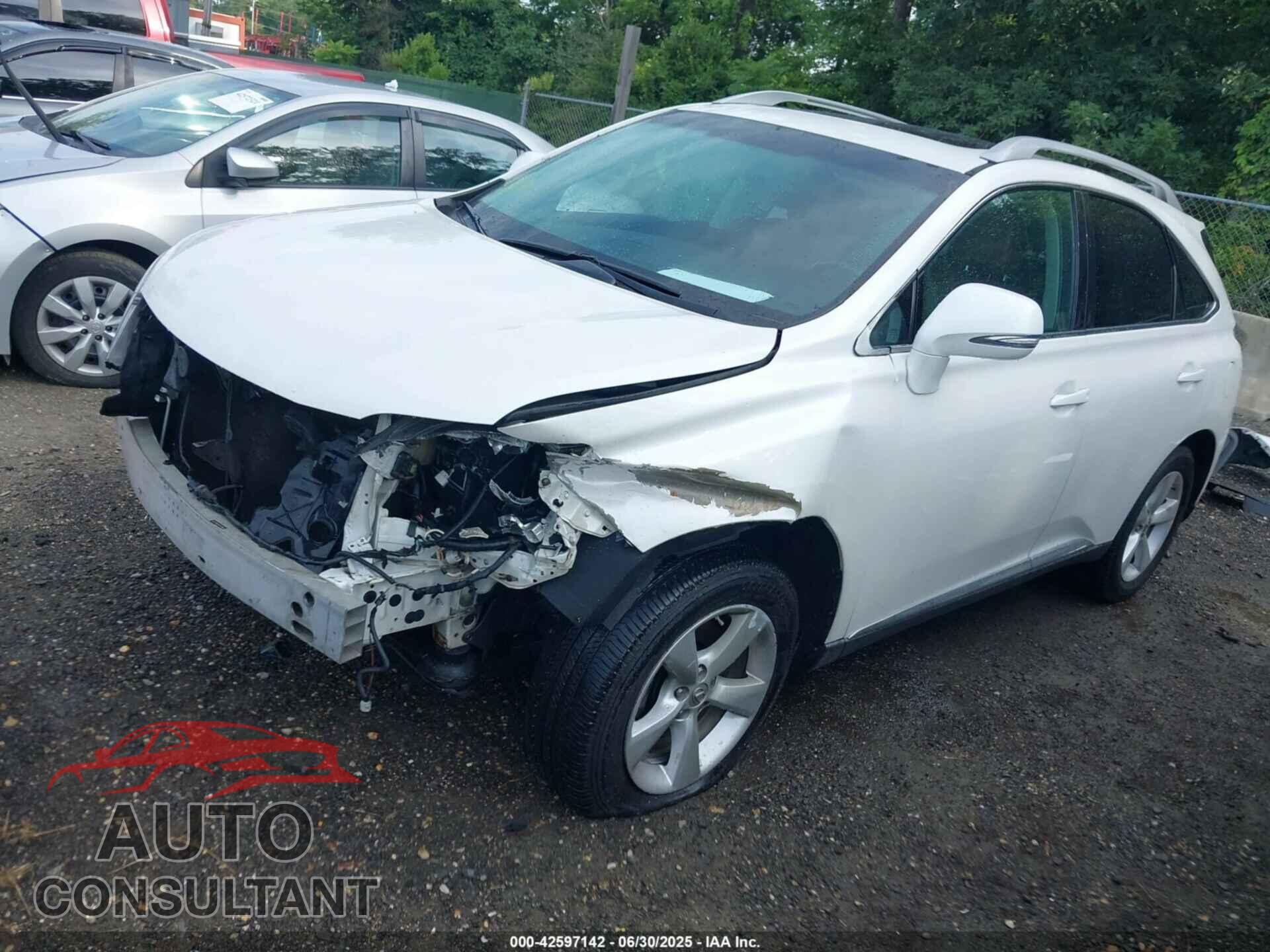LEXUS RX 350 2013 - 2T2BK1BA5DC168643