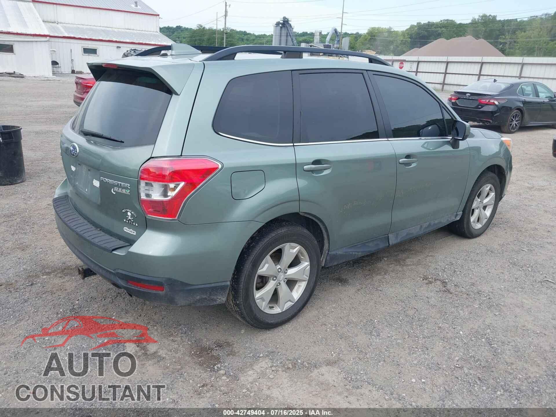 SUBARU FORESTER 2016 - JF2SJAHC8GH405630