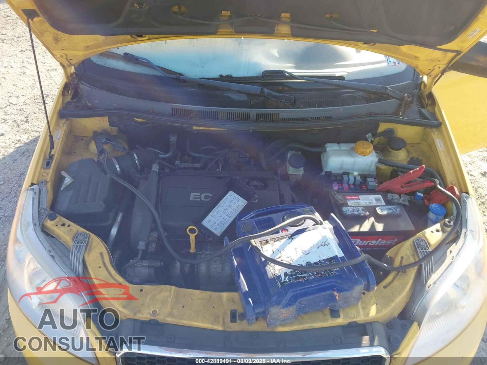 CHEVROLET AVEO 2010 - KL1TD6DE1AB111440
