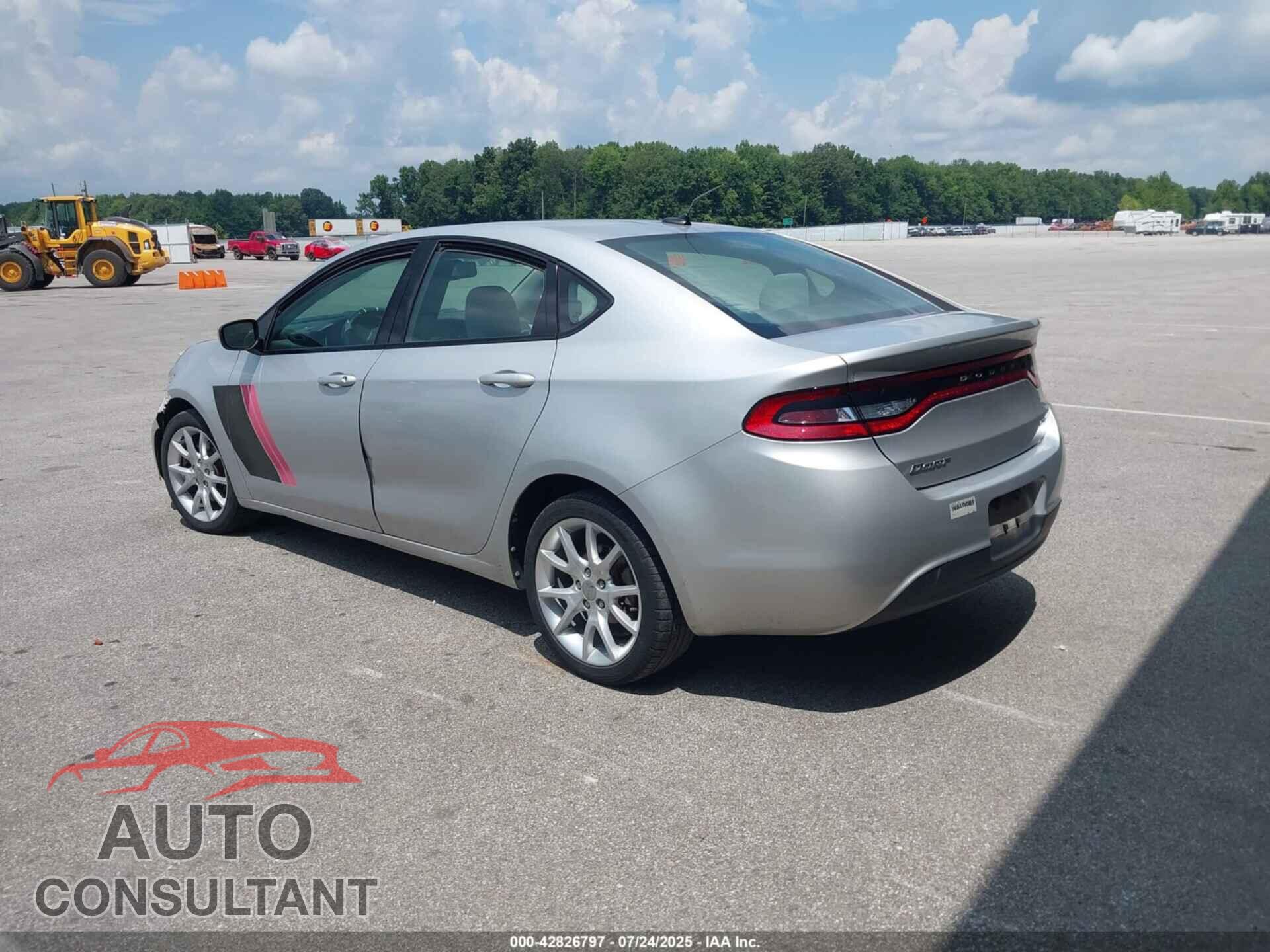 DODGE DART 2013 - 1C3CDFBA4DD118968