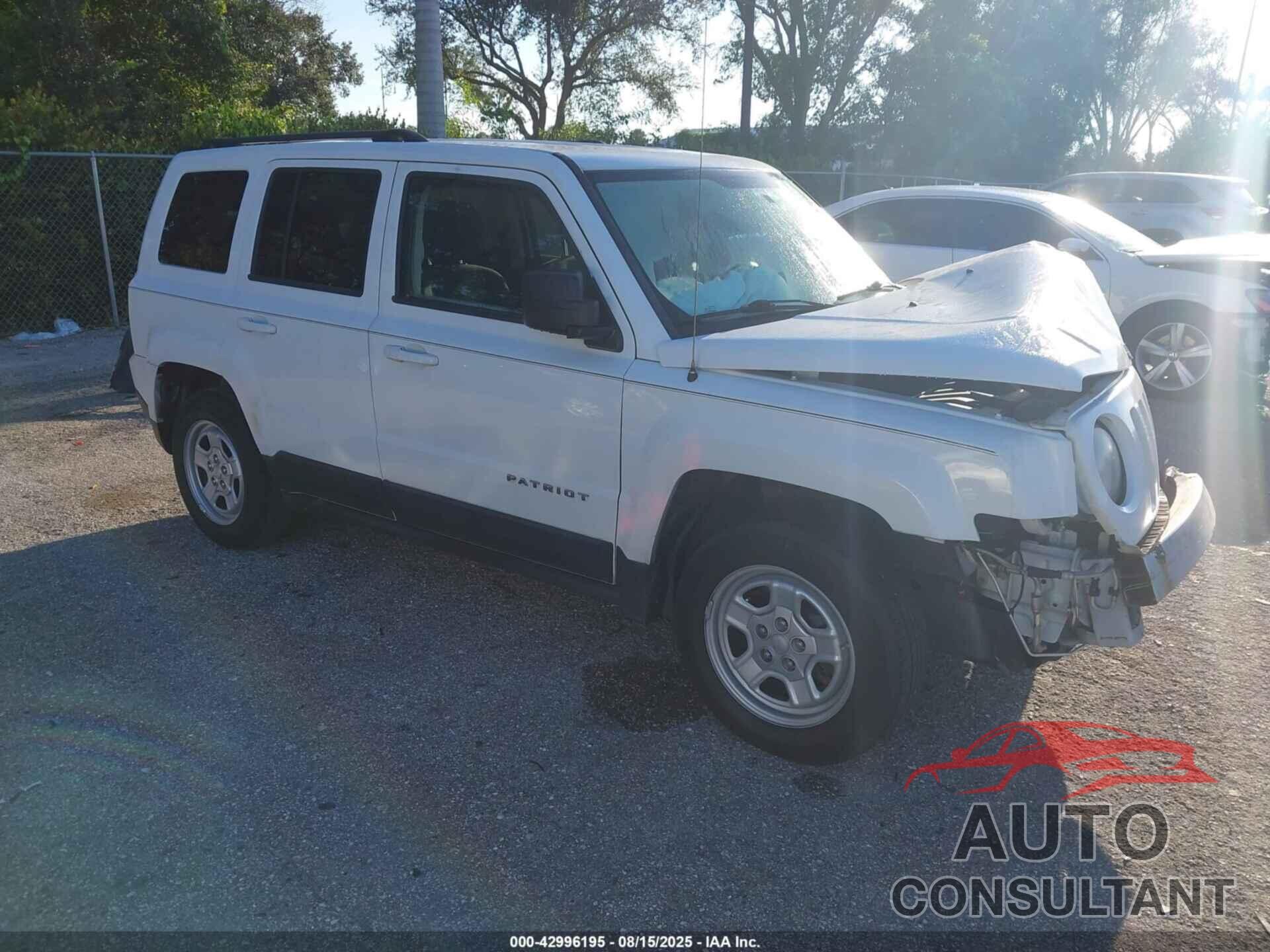 JEEP PATRIOT 2012 - 1C4NJPBB3CD559968