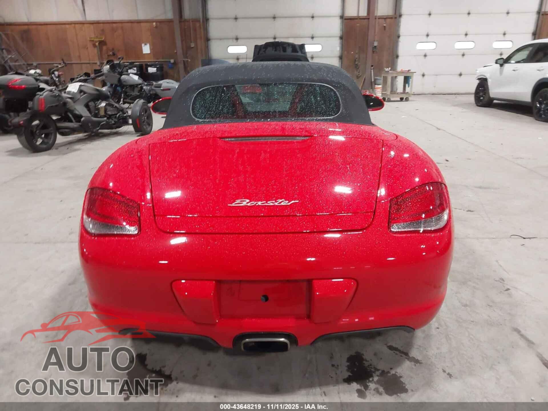 PORSCHE BOXSTER 2012 - WP0CA2A89CS710064