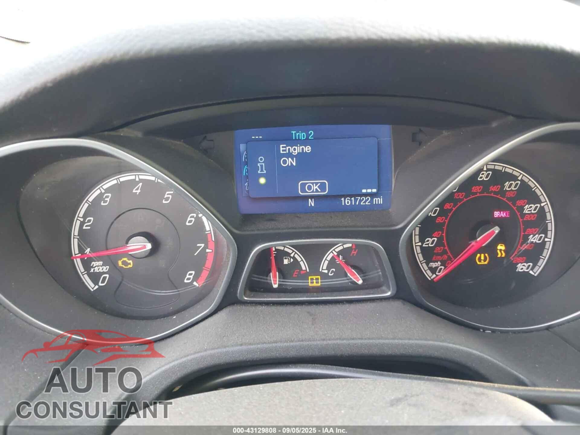 FORD FOCUS ST 2014 - 1FADP3L97EL181215