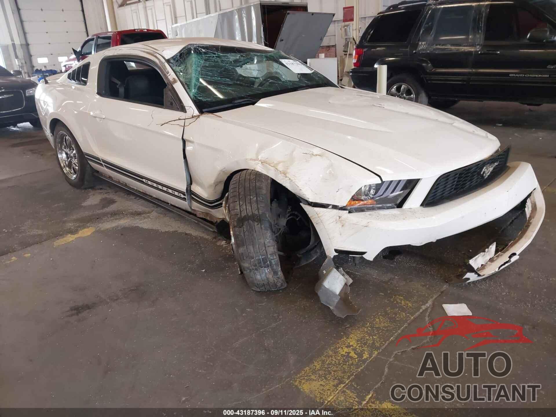 FORD MUSTANG 2012 - 1ZVBP8AM4C5205300