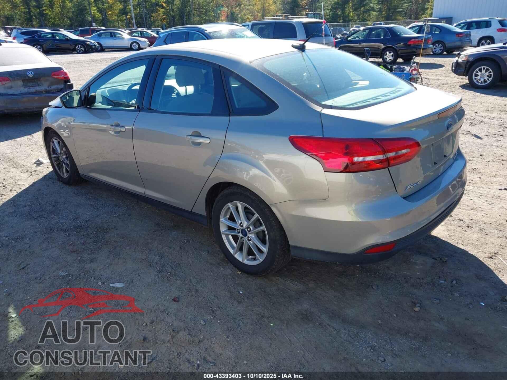 FORD FOCUS 2016 - 1FADP3F23GL406716