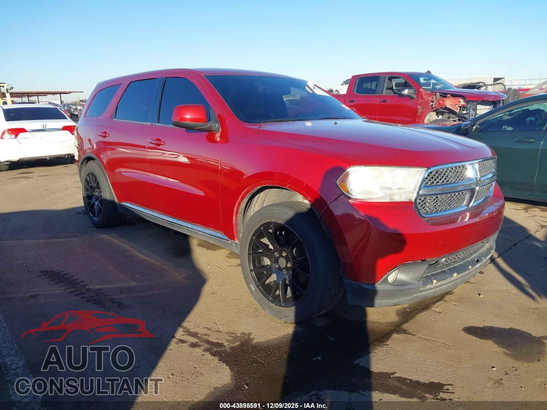 DODGE DURANGO 2013 - 1C4RDHAG9DC690602