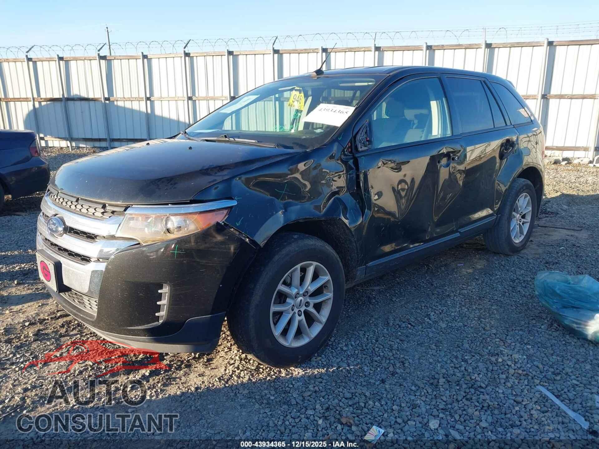 FORD EDGE 2013 - 2FMDK3GCXDBE30115
