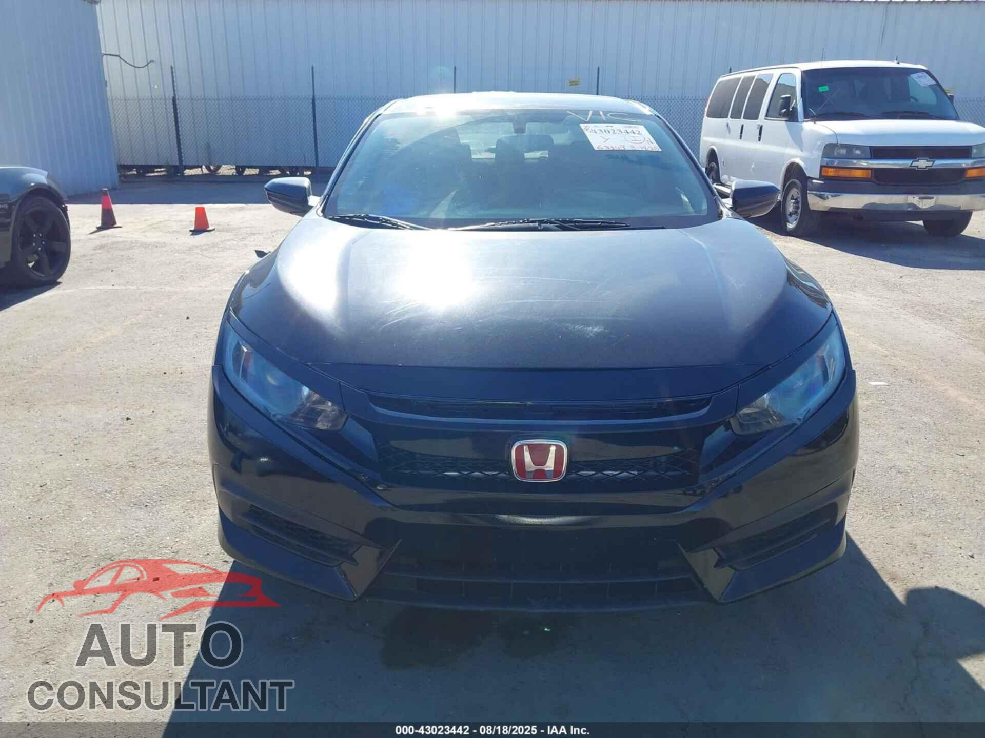 HONDA CIVIC 2017 - 19XFC2F54HE219899