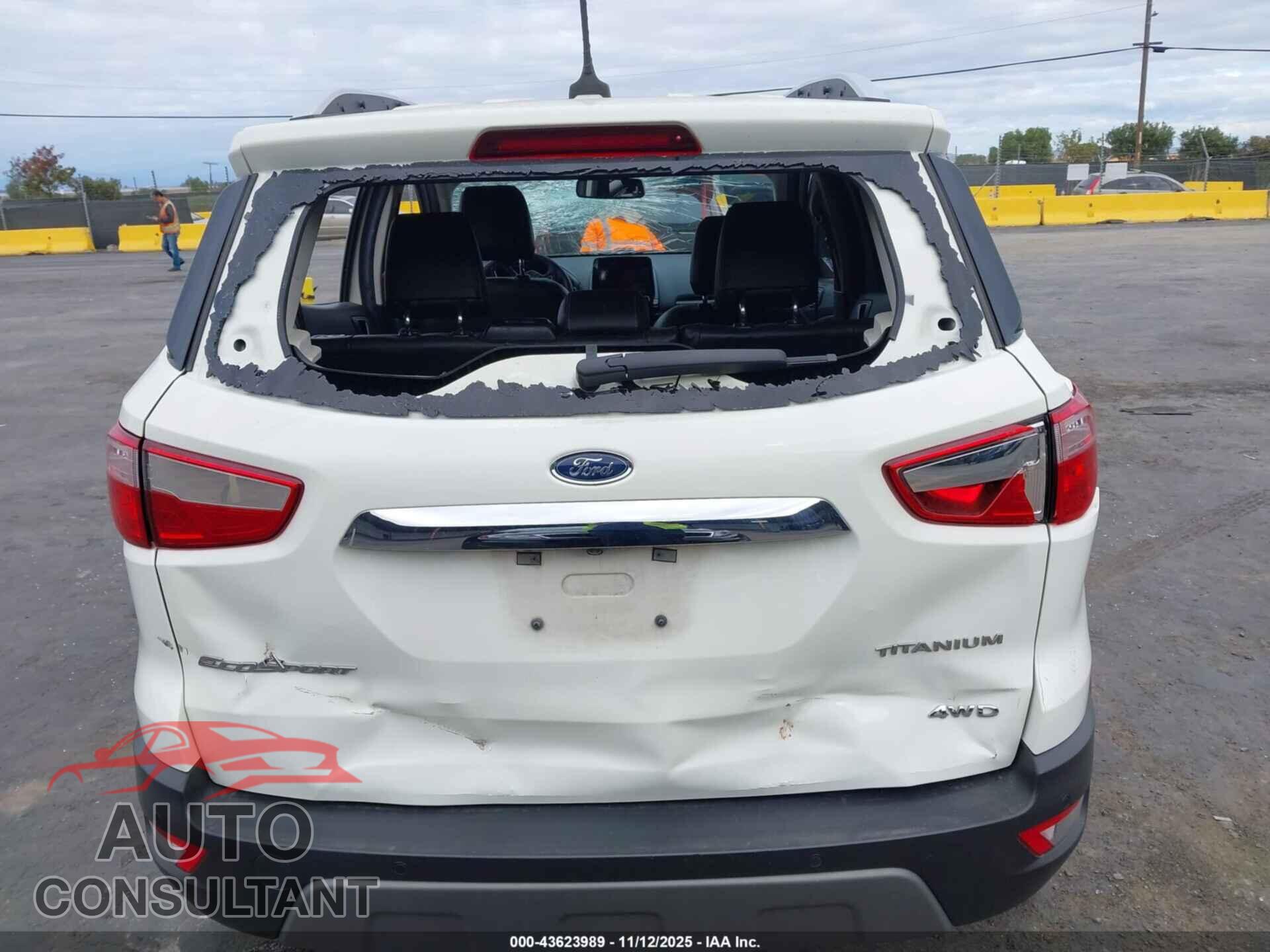 FORD ECOSPORT 2021 - MAJ6S3KL8MC402811