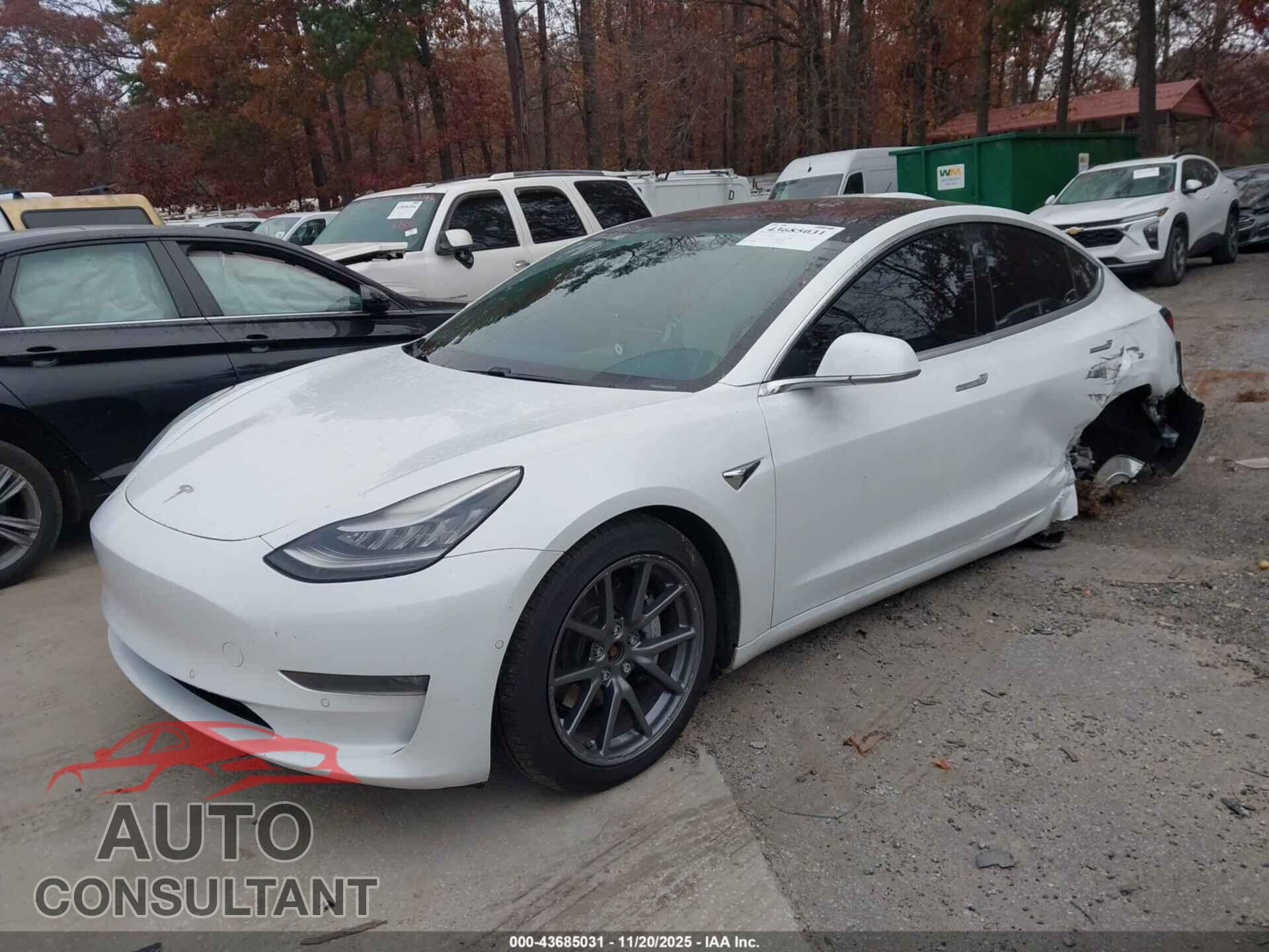 TESLA MODEL 3 2018 - 5YJ3E1EB0JF086332