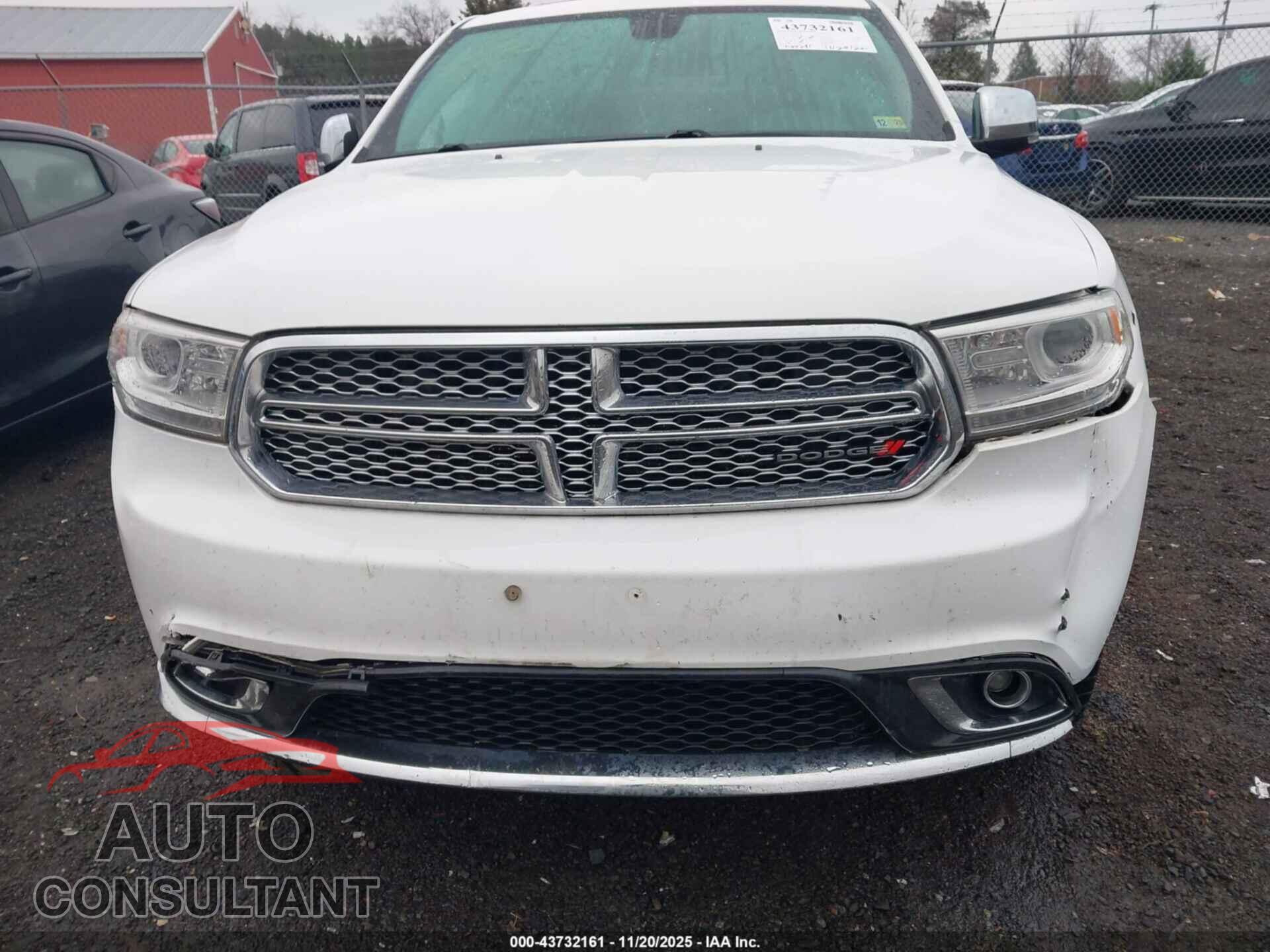 DODGE DURANGO 2015 - 1C4RDJEG3FC917755
