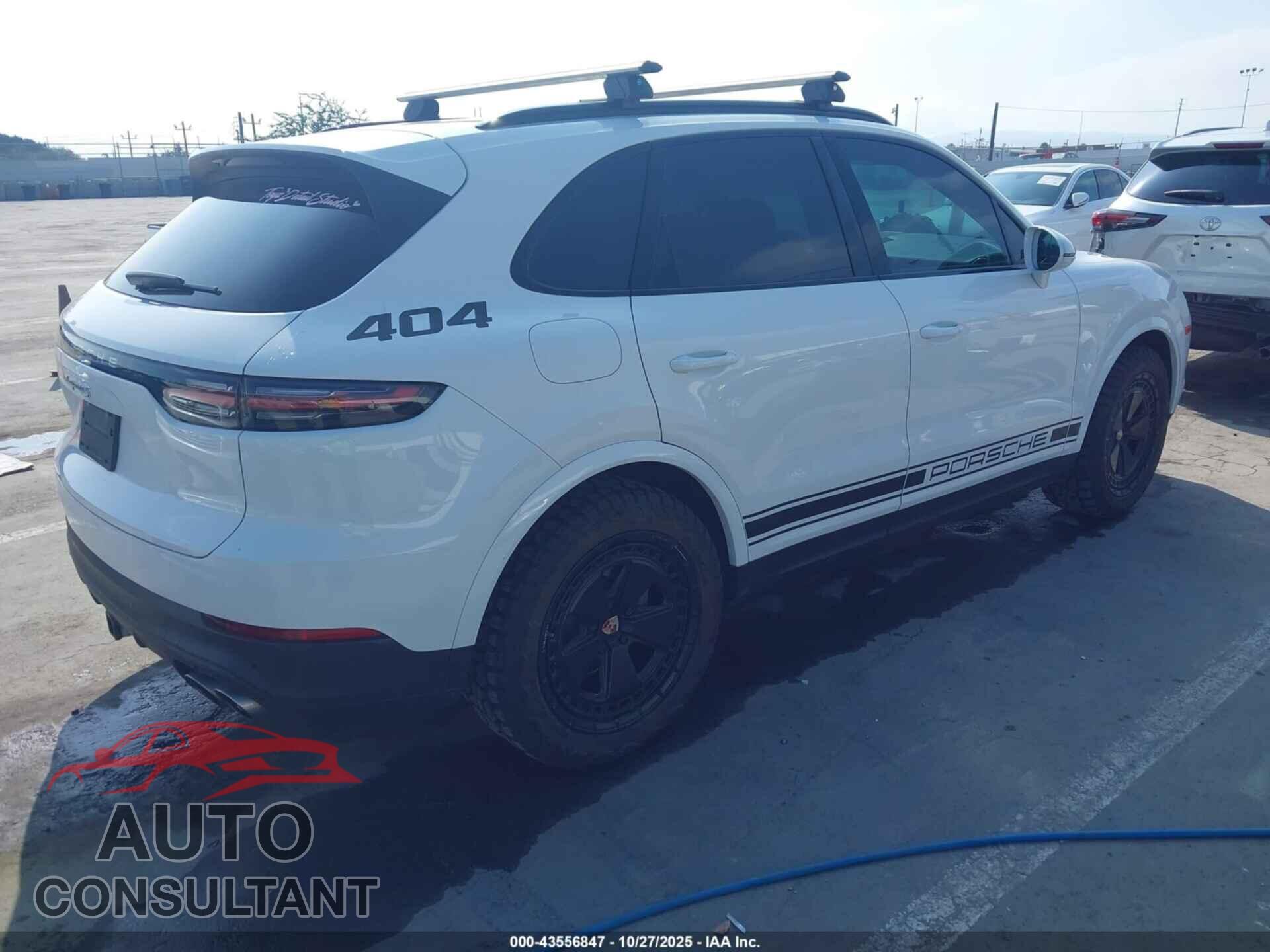 PORSCHE CAYENNE 2019 - WP1AB2AY7KDA64299