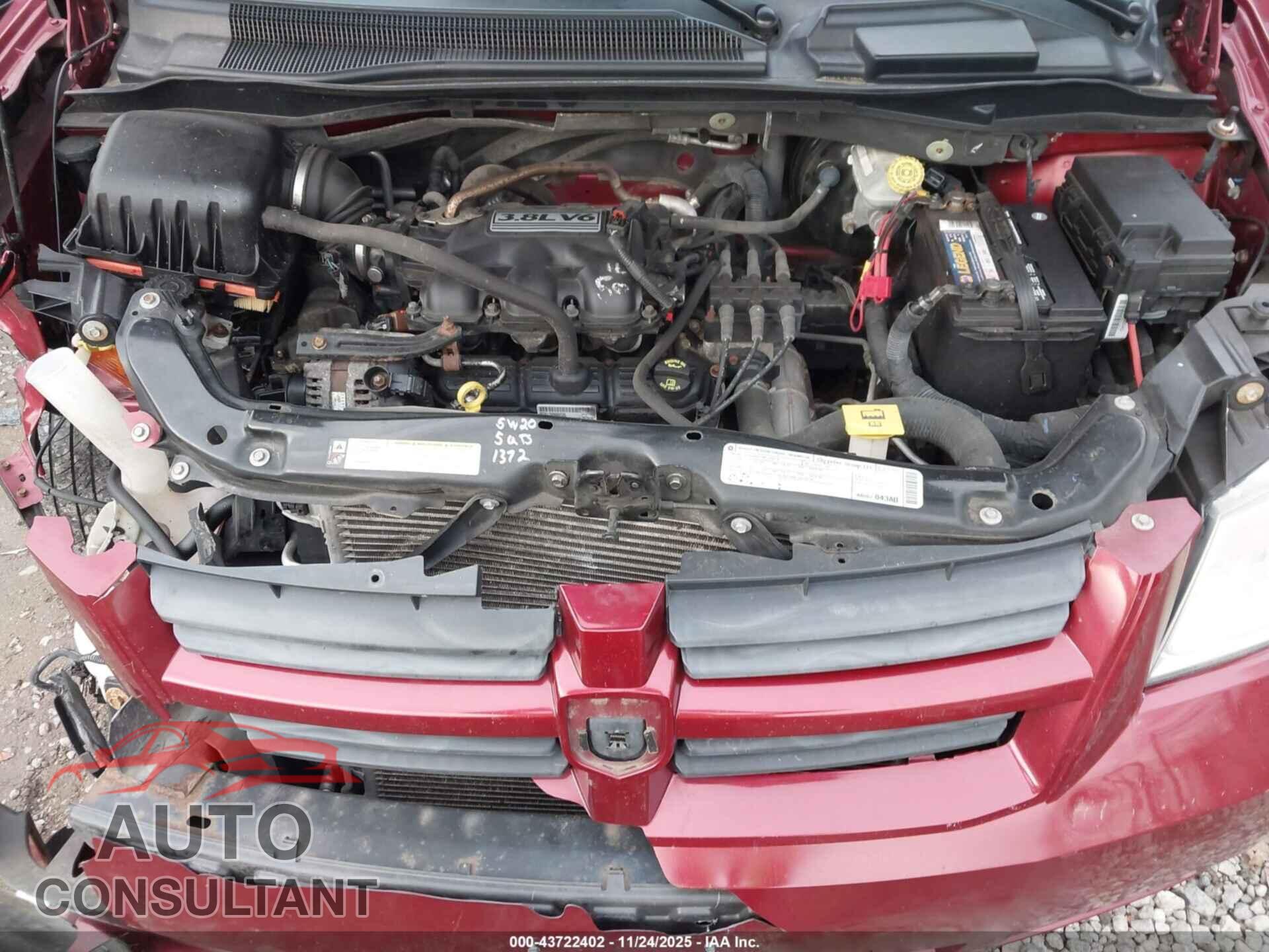 DODGE GRAND CARAVAN 2010 - 2D4RN3D10AR406352