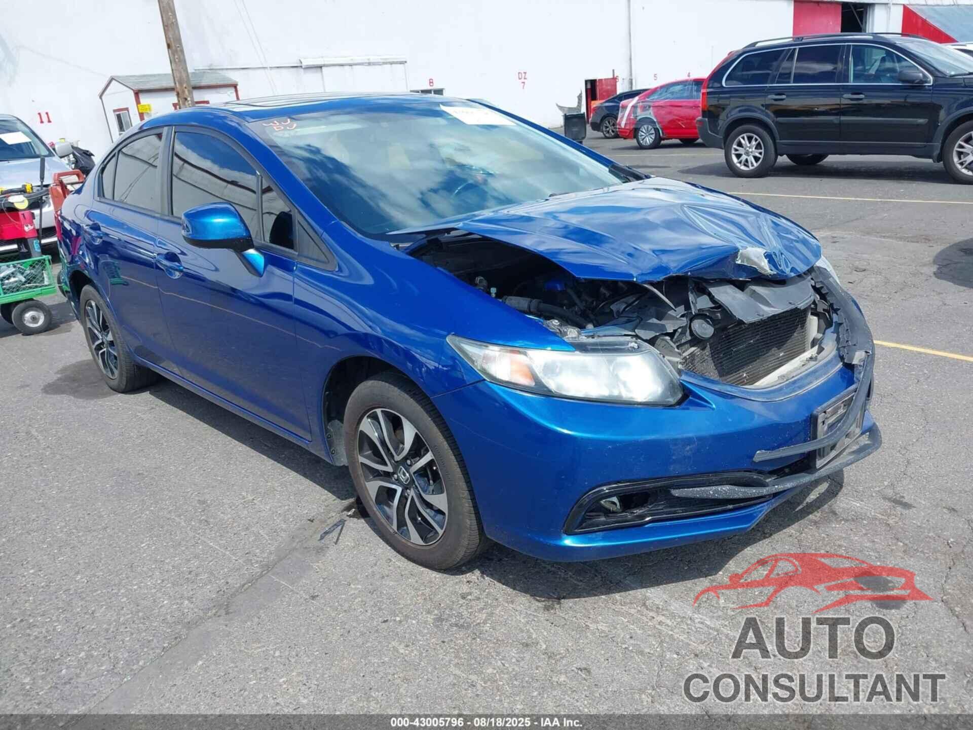 HONDA CIVIC 2013 - 19XFB2F87DE201713
