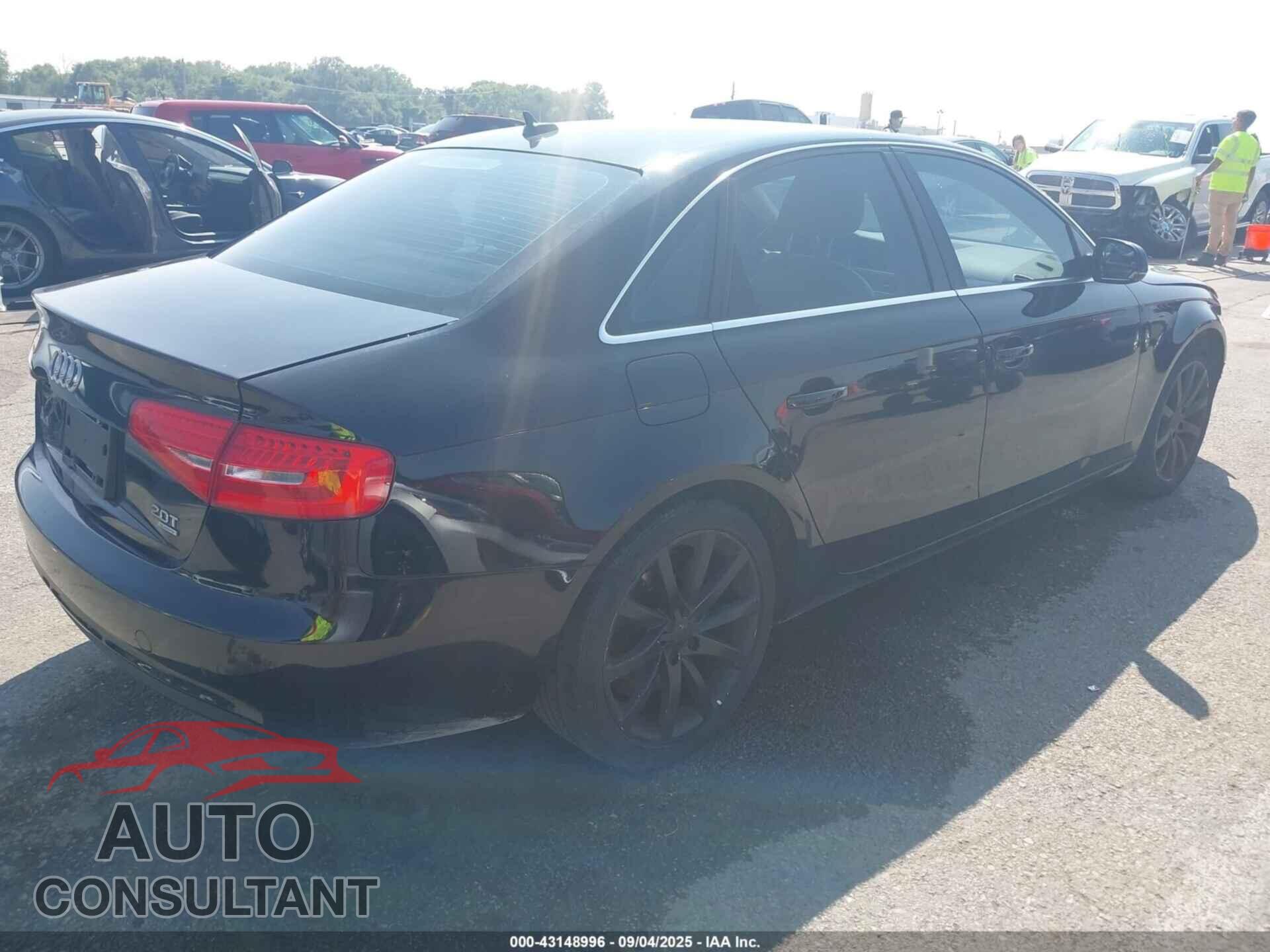 AUDI A4 2013 - WAUFFAFL1DN005018