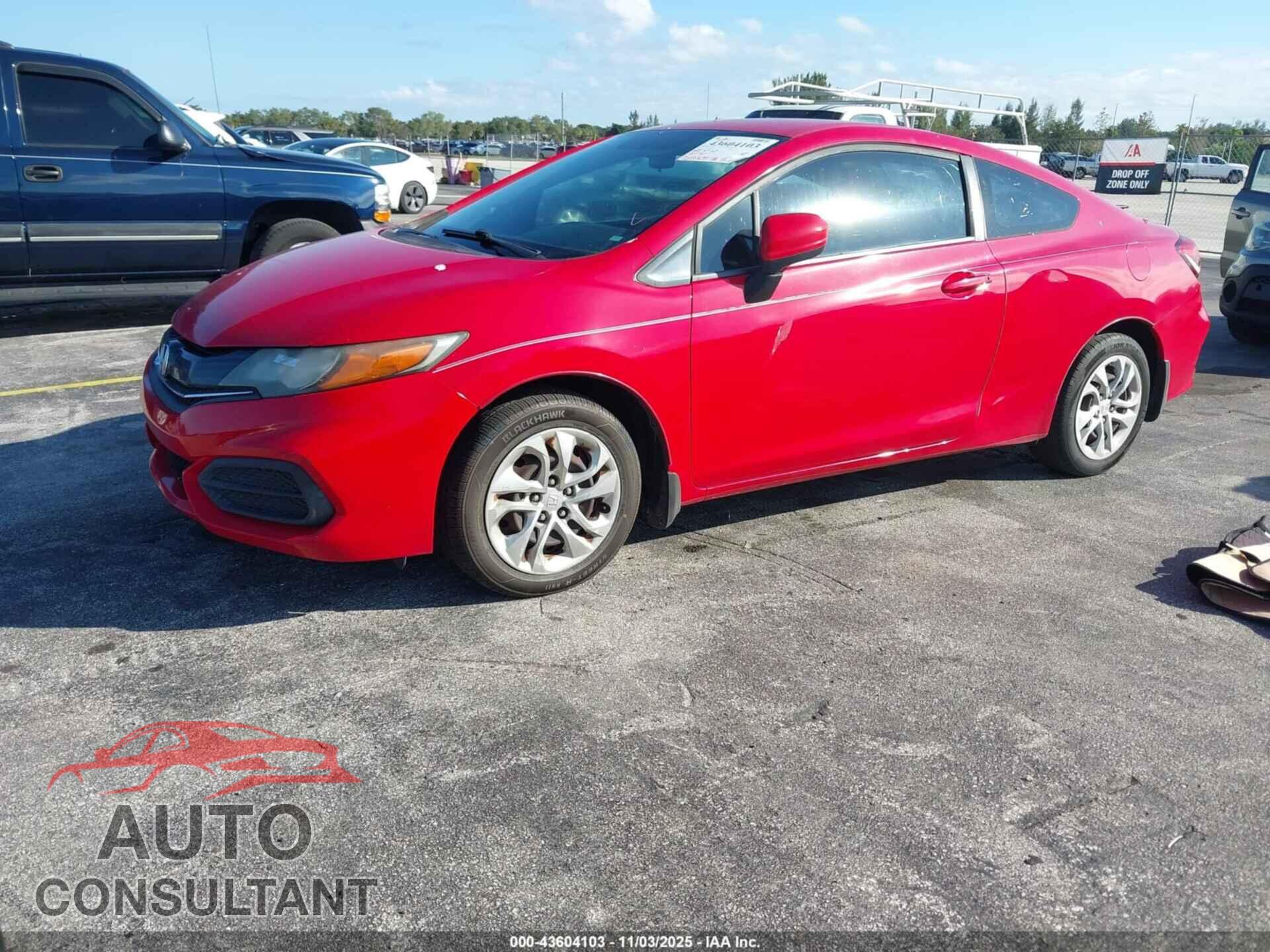 HONDA CIVIC 2014 - 2HGFG3B57EH512861