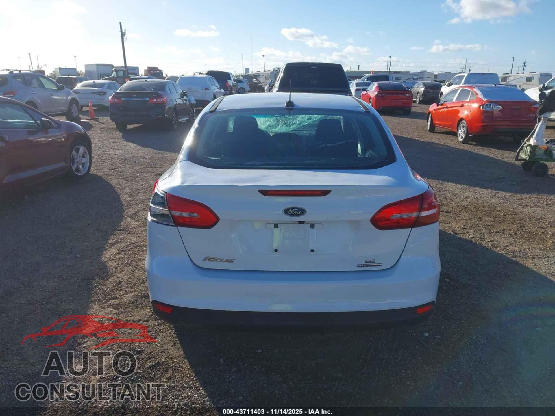 FORD FOCUS 2016 - 1FADP3F25GL324471