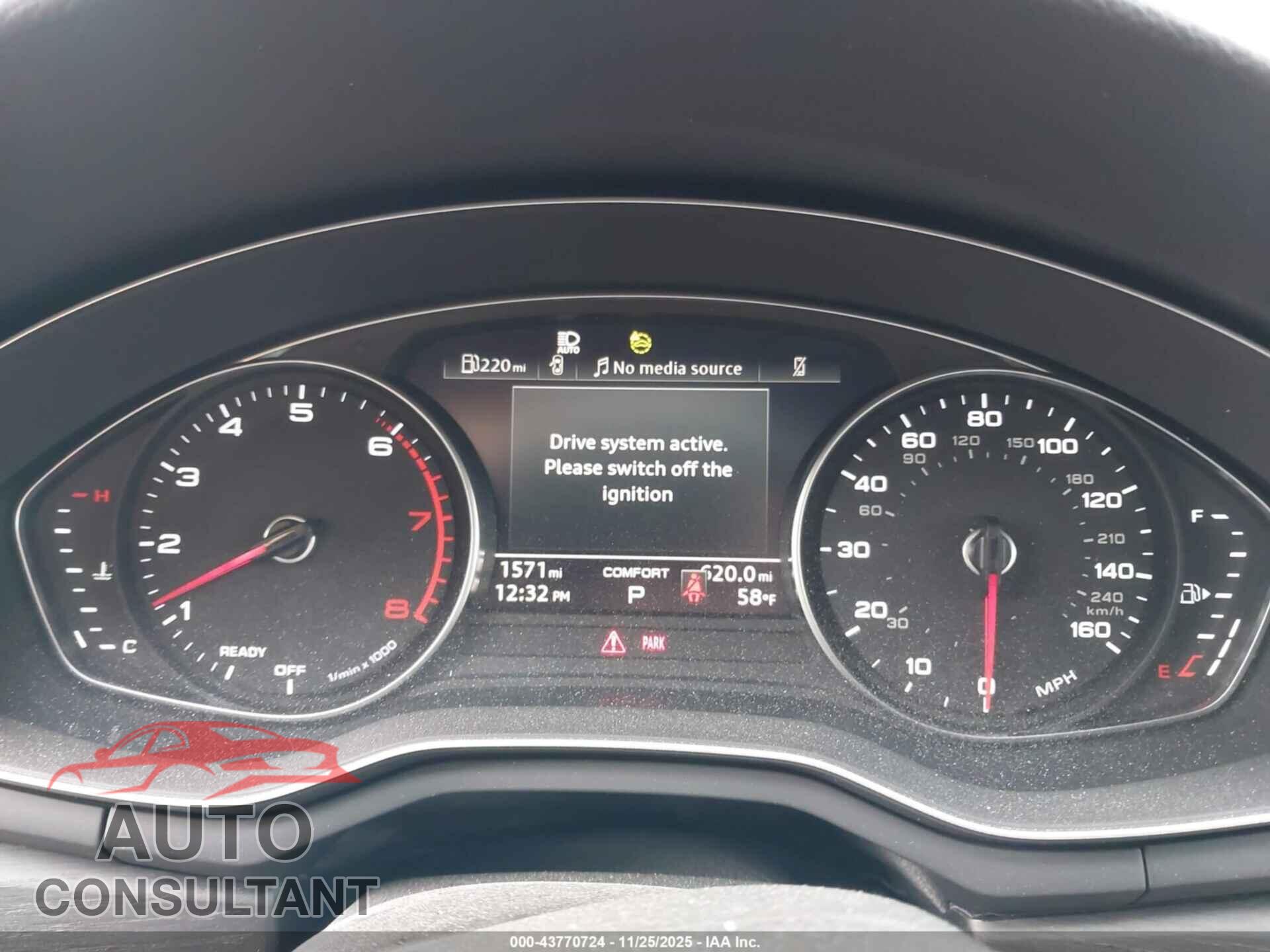 AUDI A4 2025 - WAUDAAF45SN000173
