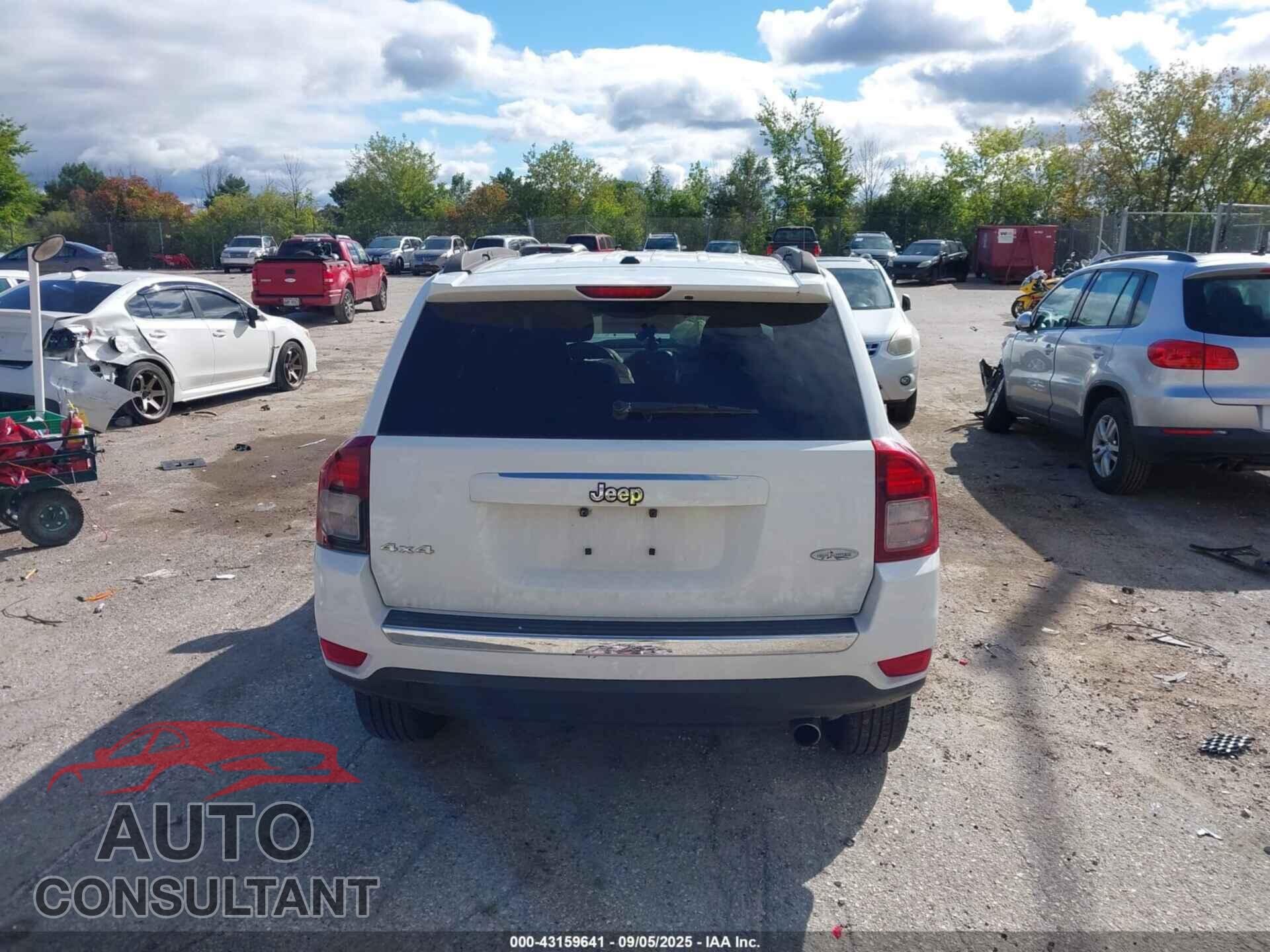 JEEP COMPASS 2017 - 1C4NJDEB6HD110575