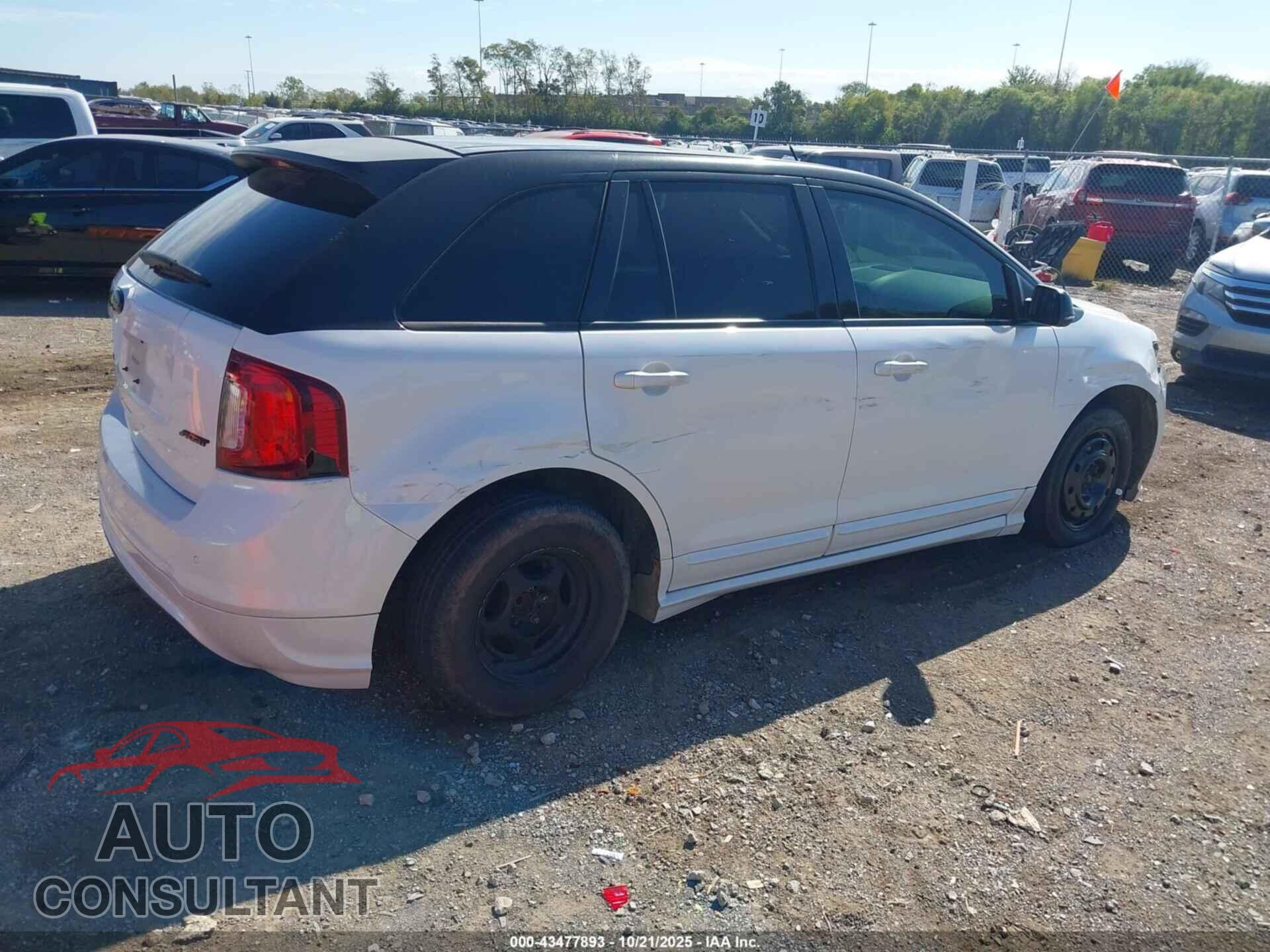FORD EDGE 2013 - 2FMDK3AK2DBE37723