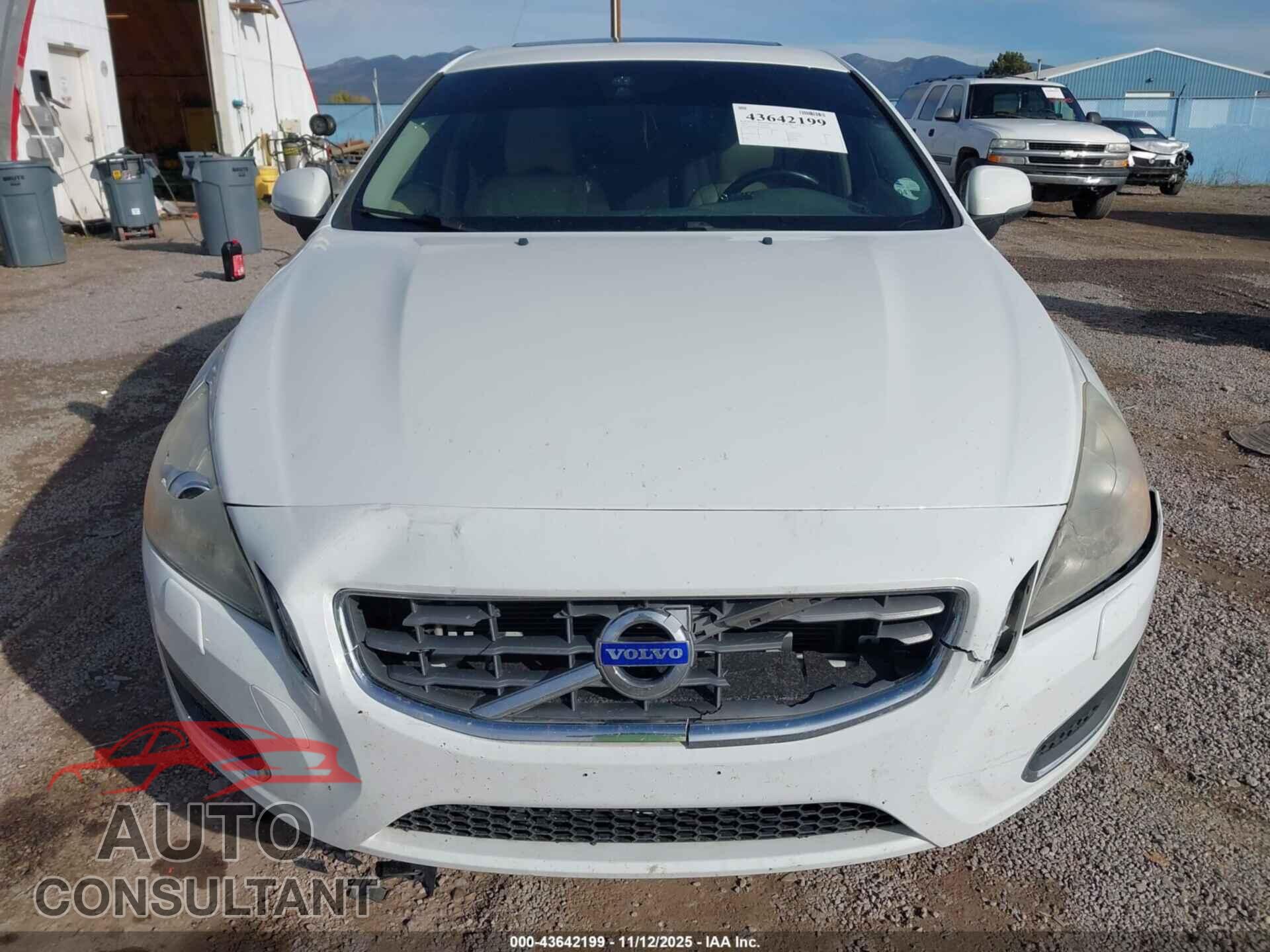 VOLVO S60 2011 - YV1902FH6B2019282