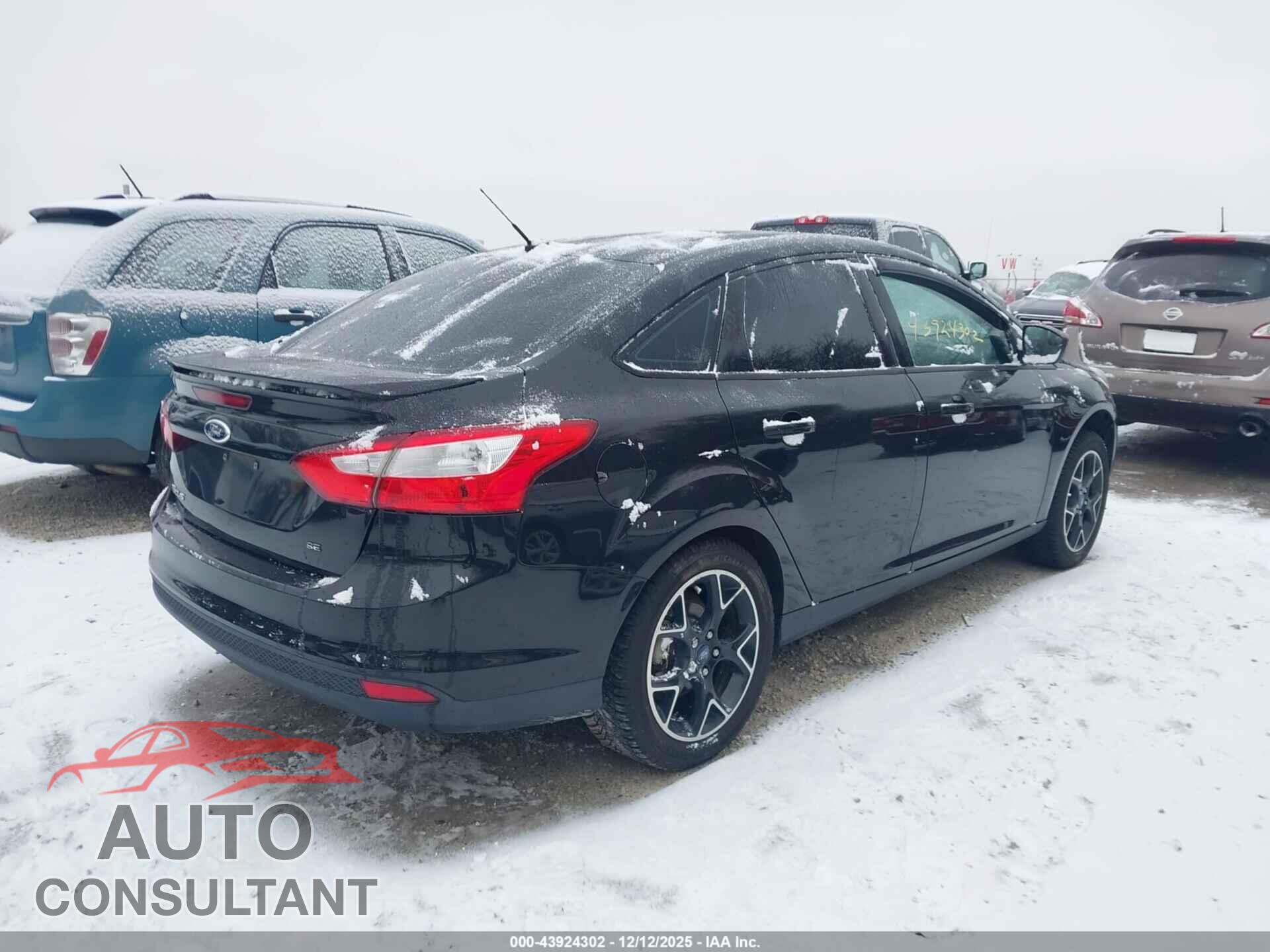 FORD FOCUS 2012 - 1FAHP3F2XCL326745
