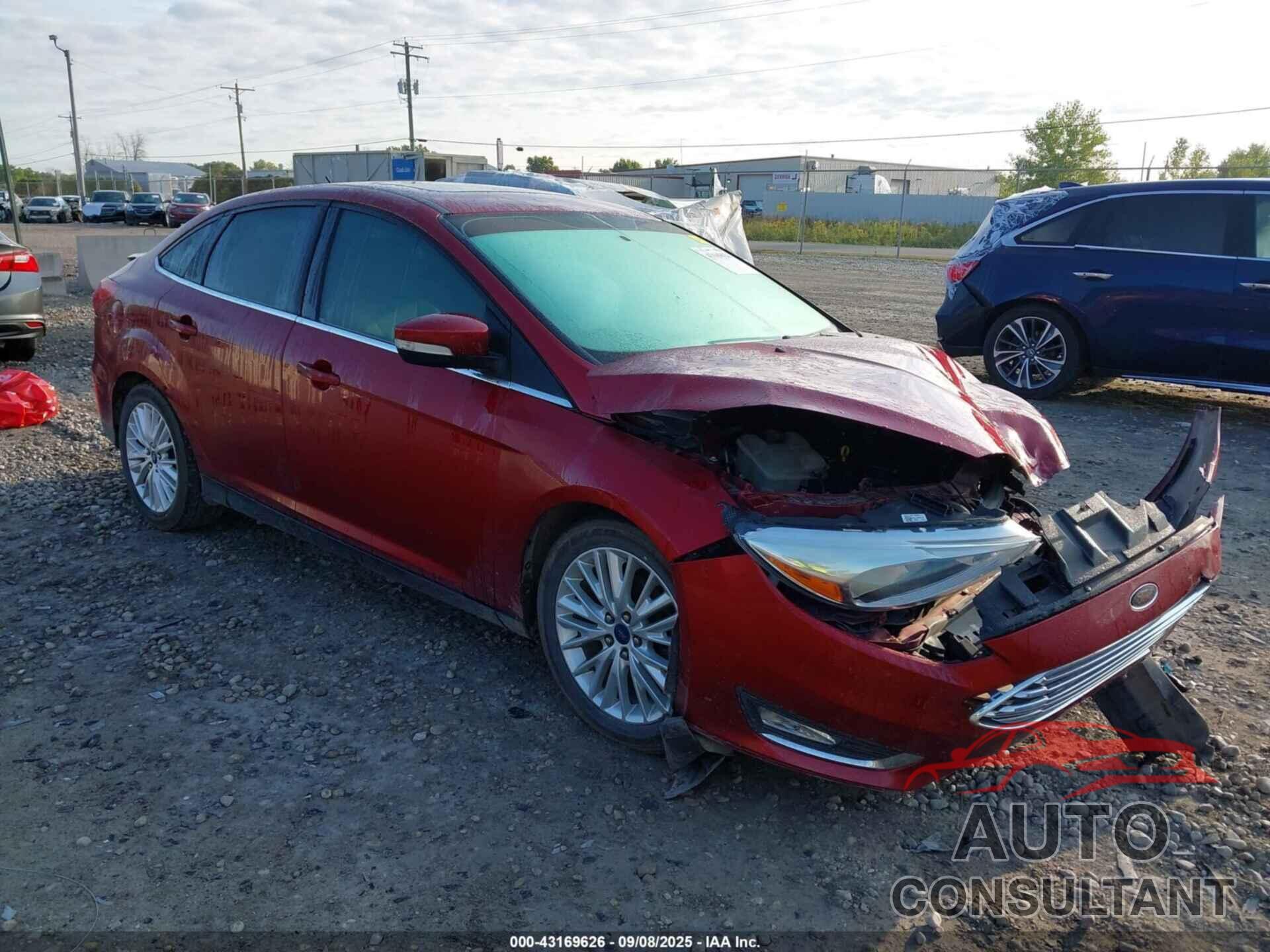 FORD FOCUS 2017 - 1FADP3J2XHL291542