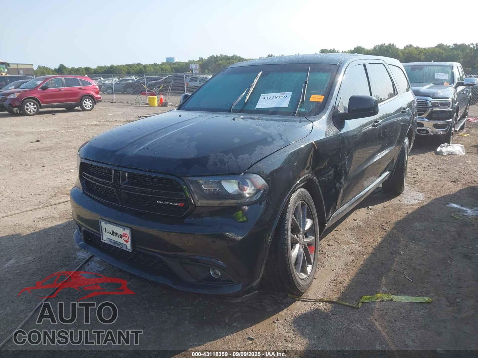 DODGE DURANGO 2015 - 1C4RDJAG9FC802048