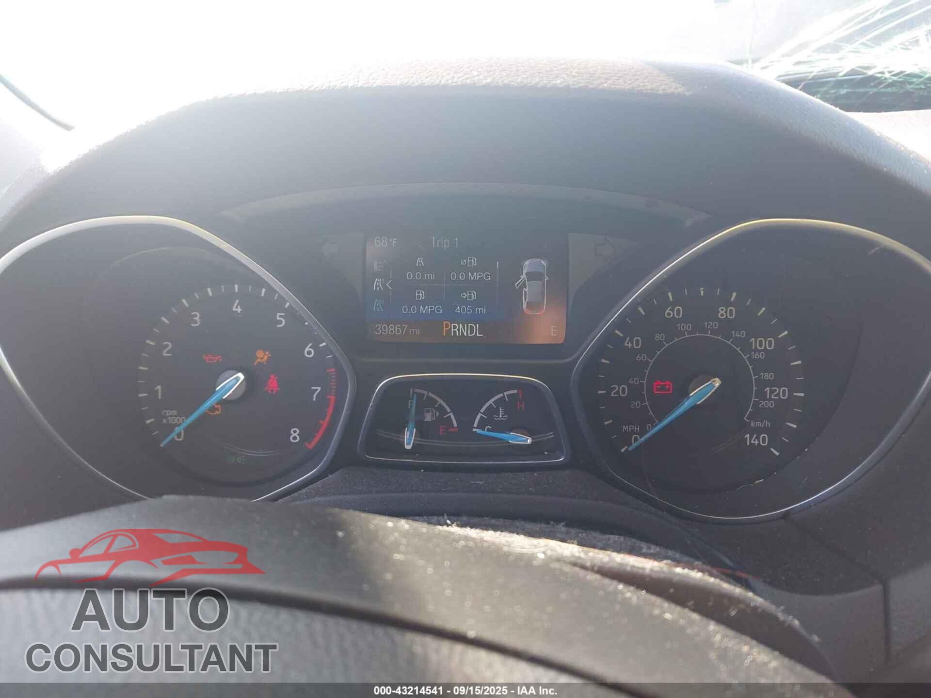 FORD FOCUS 2017 - 1FADP3F2XHL277178