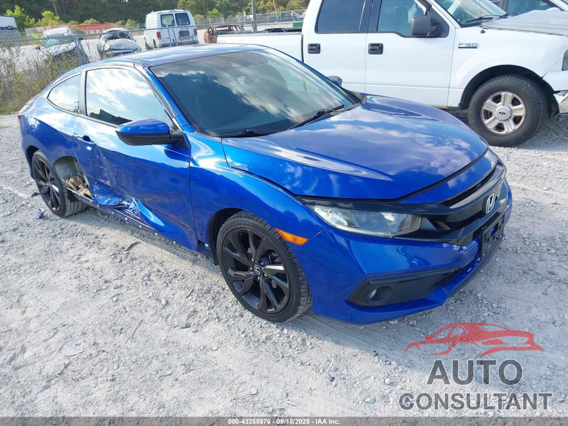 HONDA CIVIC 2019 - 2HGFC4B84KH301382
